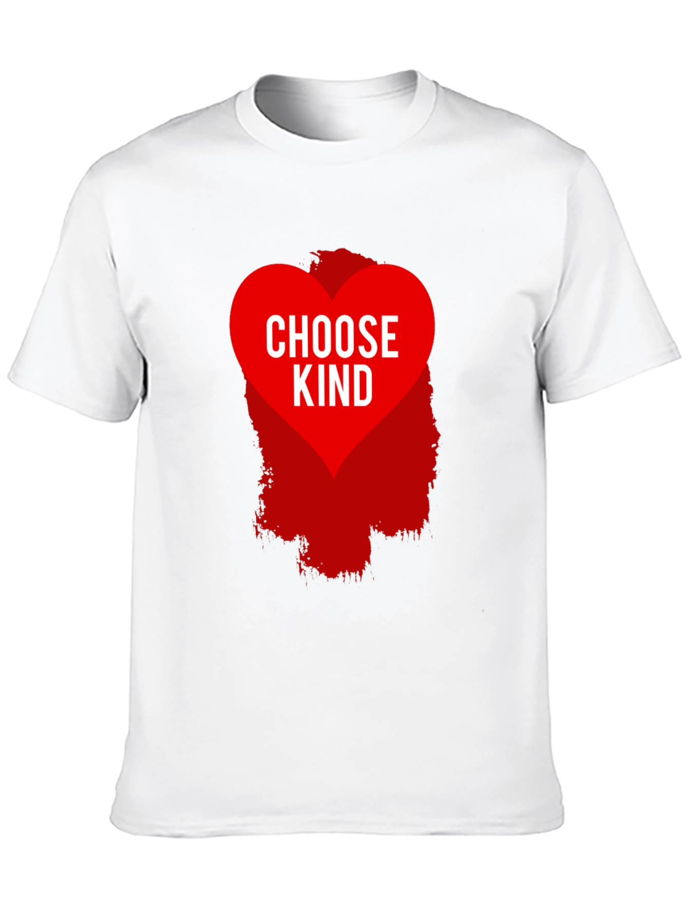 Choose Kind Graphic Tee - Black Cotton Blend Shirt