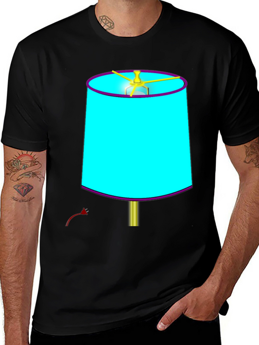 Novelty Lamp T-Shirt - Quirky Design
