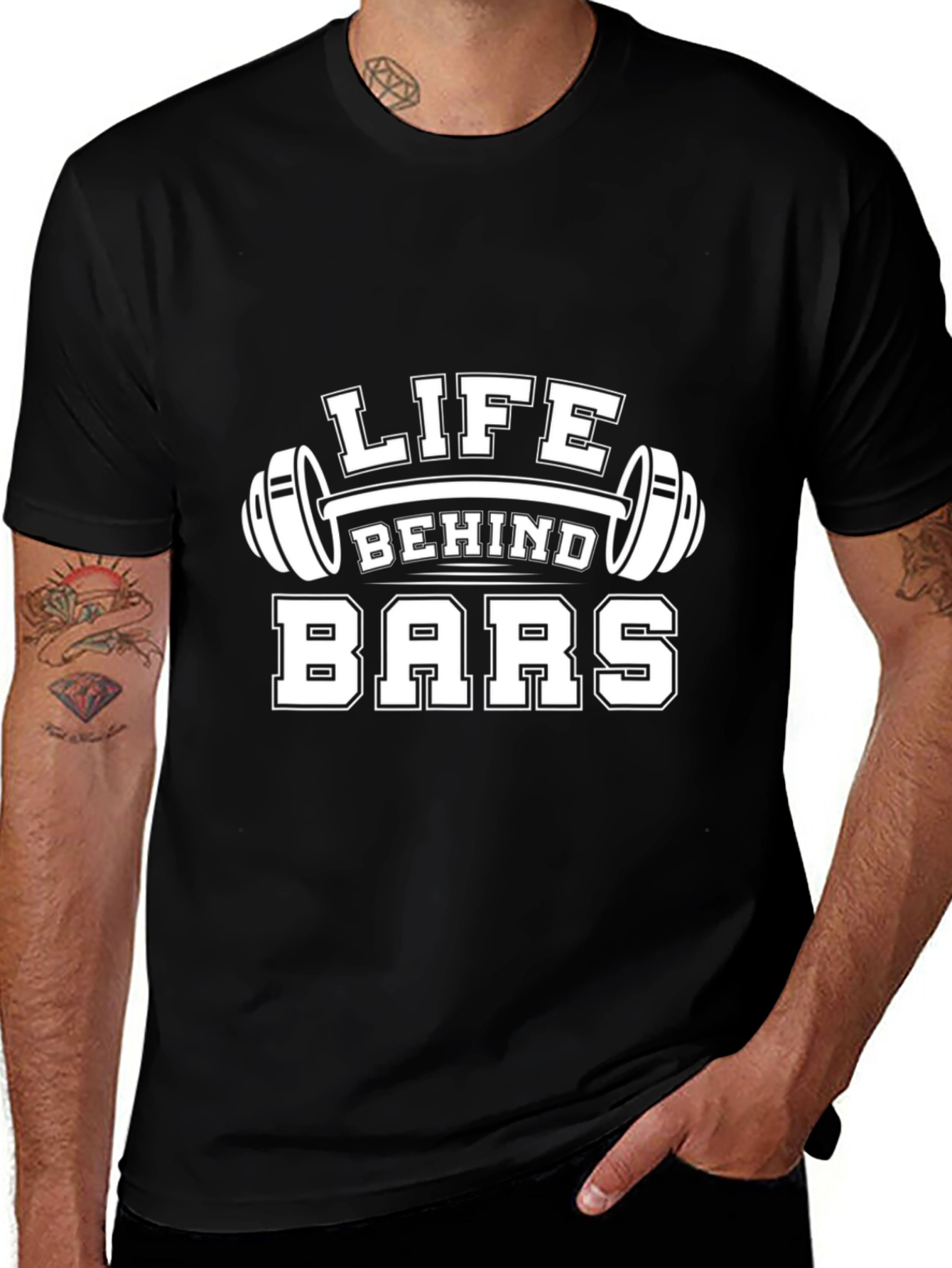 Life Behind Bars Graphic T-Shirt