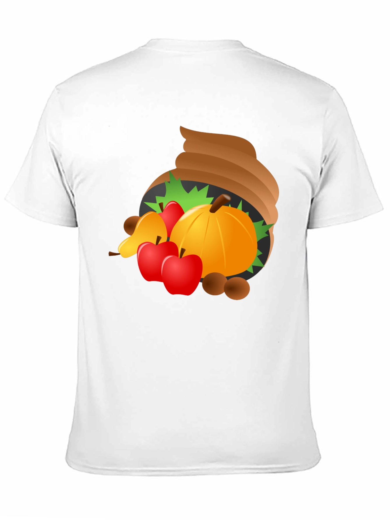 Cornucopia Harvest Graphic T-Shirt