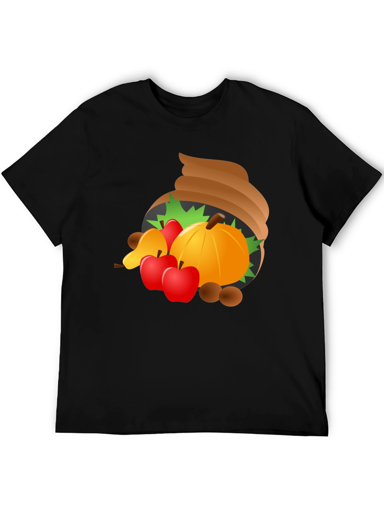 Cornucopia Harvest Graphic T-Shirt