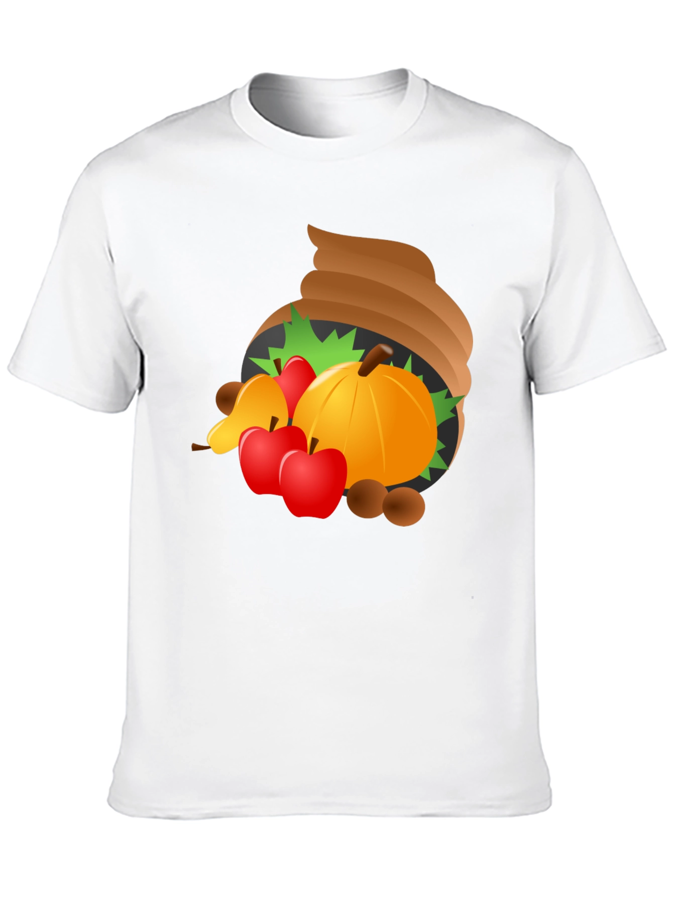 Cornucopia Harvest Graphic T-Shirt