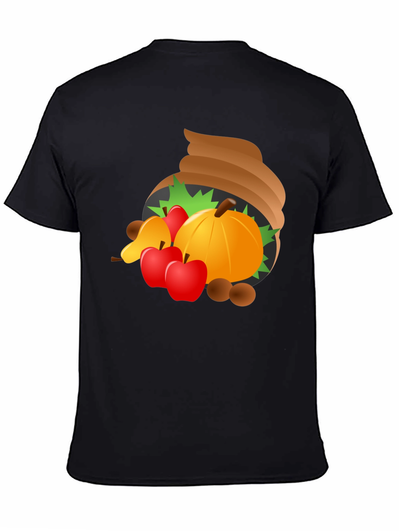 Cornucopia Harvest Graphic T-Shirt