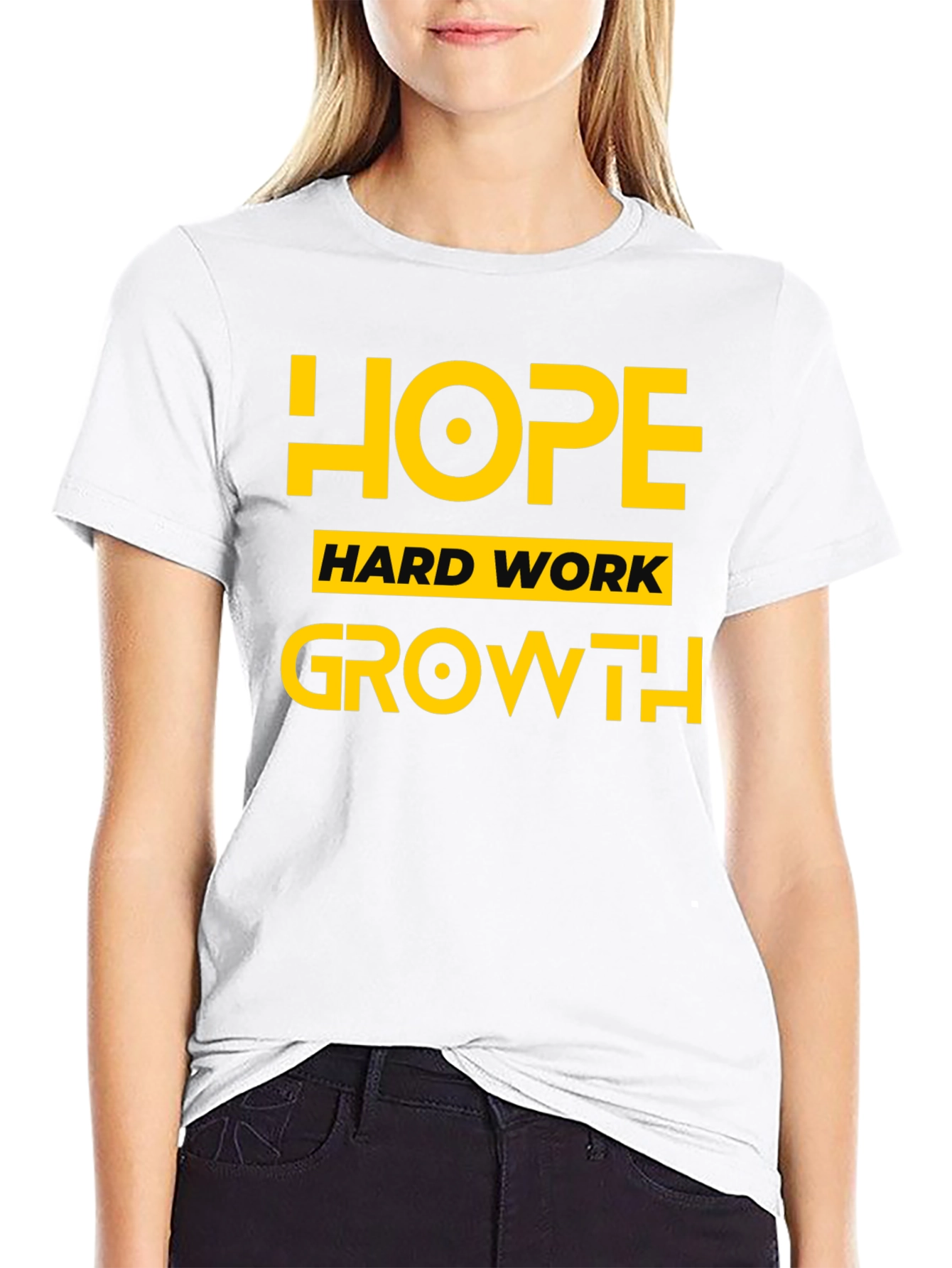 Hope Hard Work Growth T-Shirt