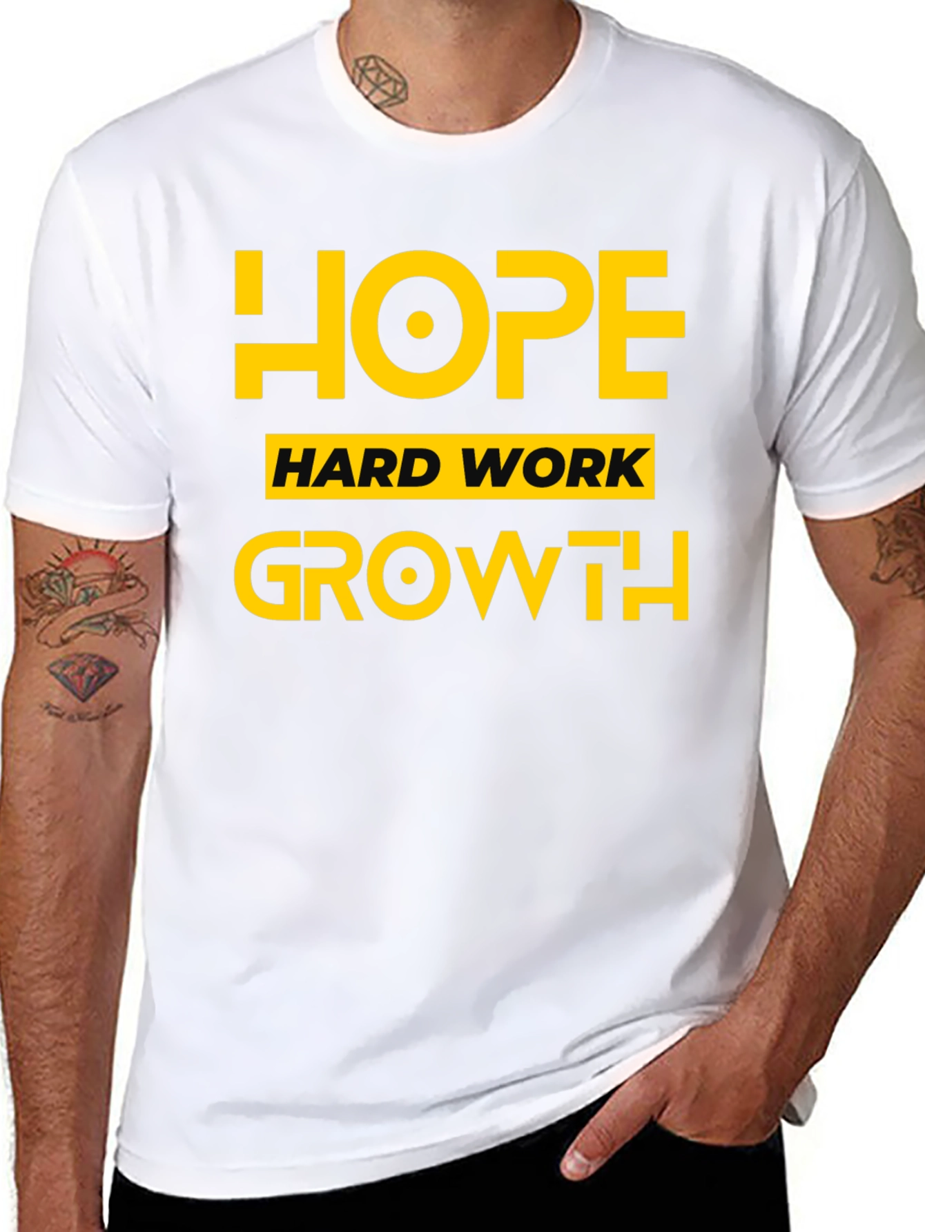 Hope Hard Work Growth T-Shirt