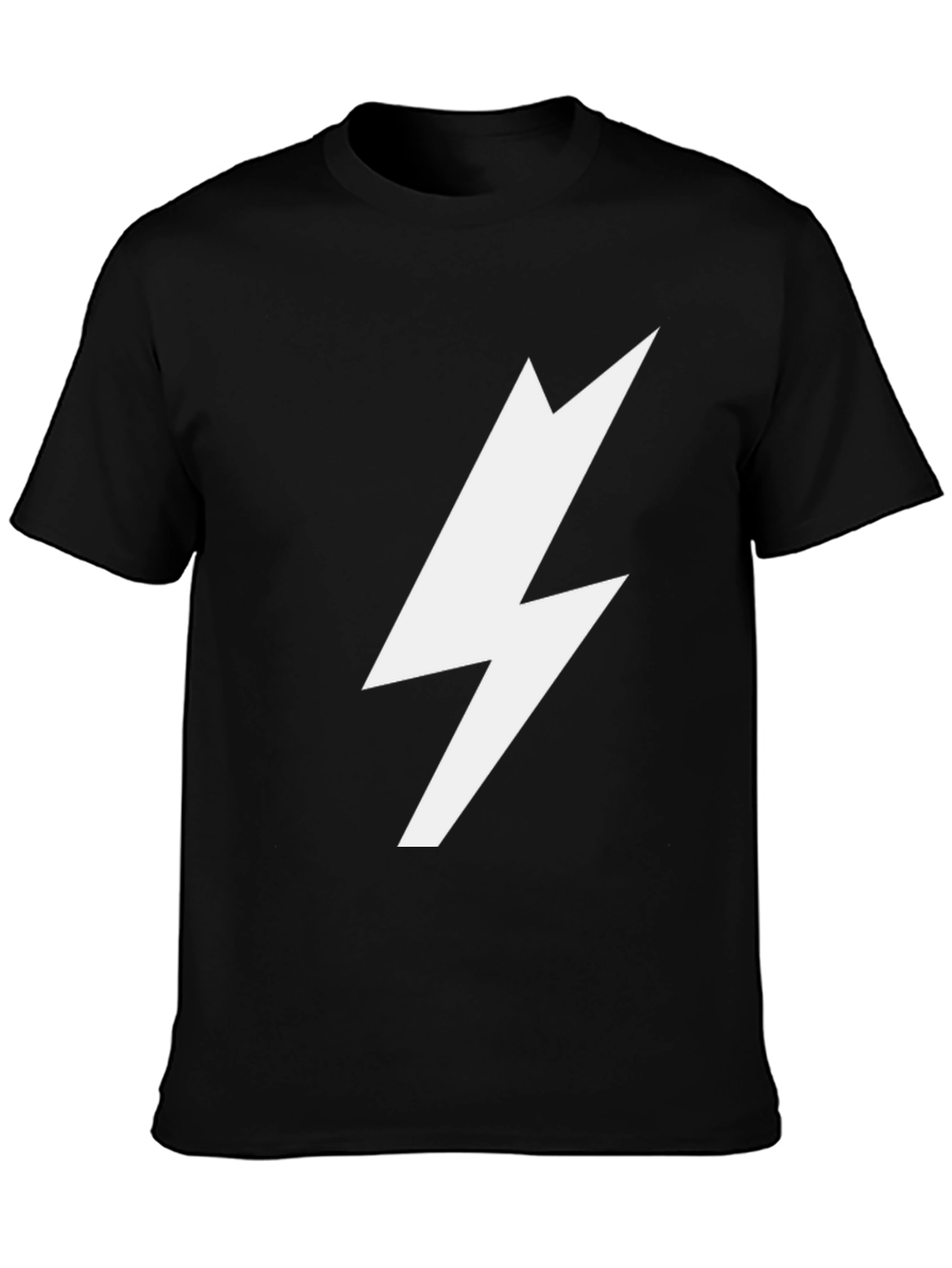Lightning Bolt Graphic Tee - Bold Style