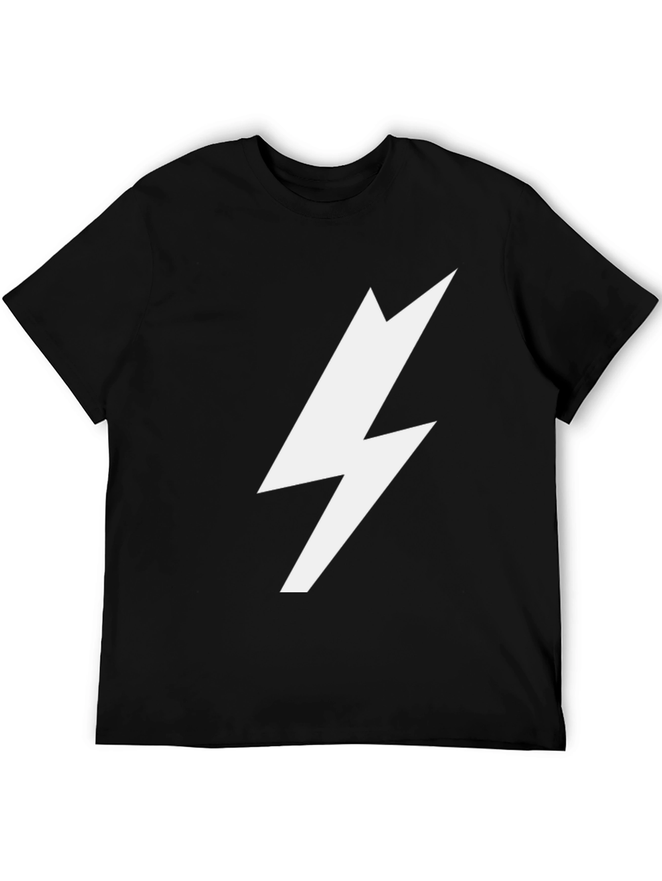 Lightning Bolt Graphic Tee - Bold Style