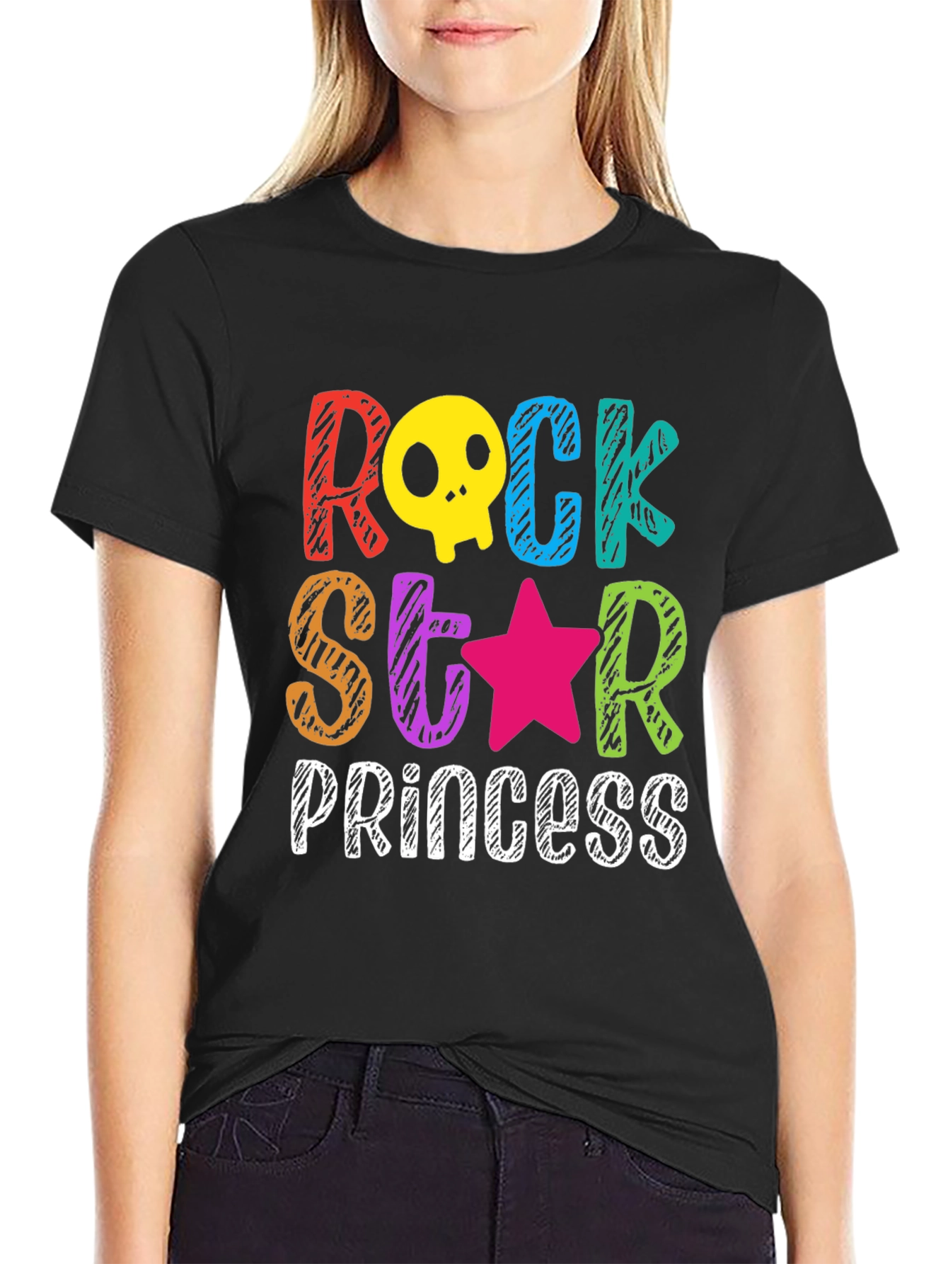 Rock Star Princess Graphic T-Shirt