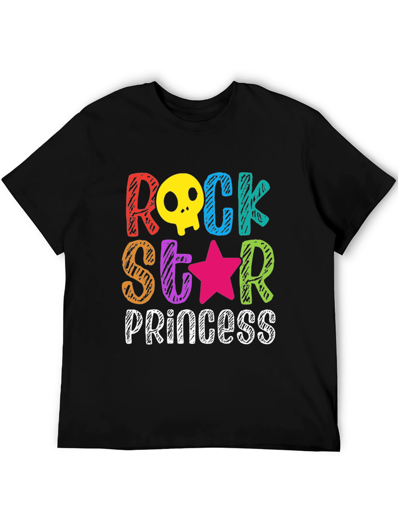 Rock Star Princess Graphic T-Shirt