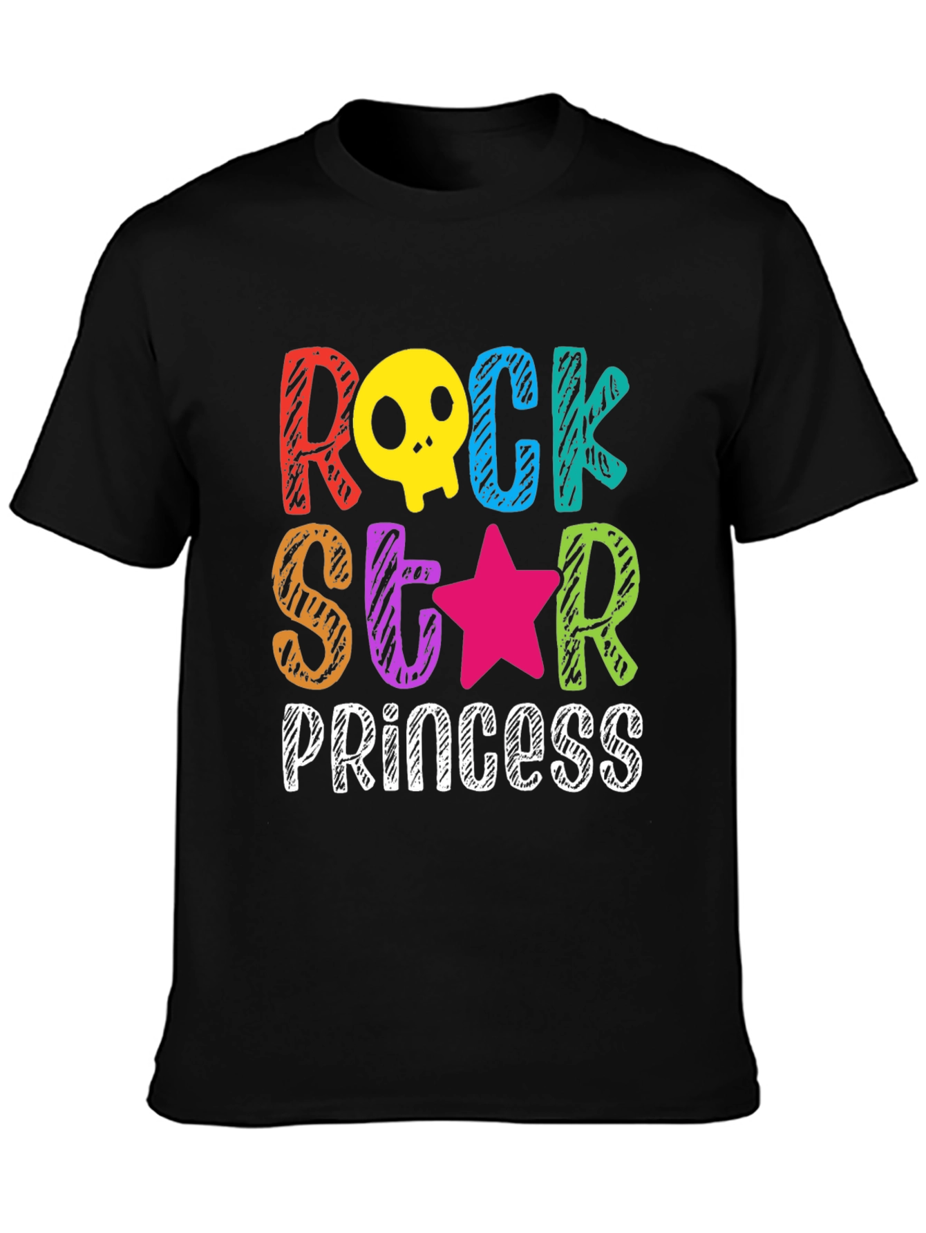 Rock Star Princess Graphic T-Shirt