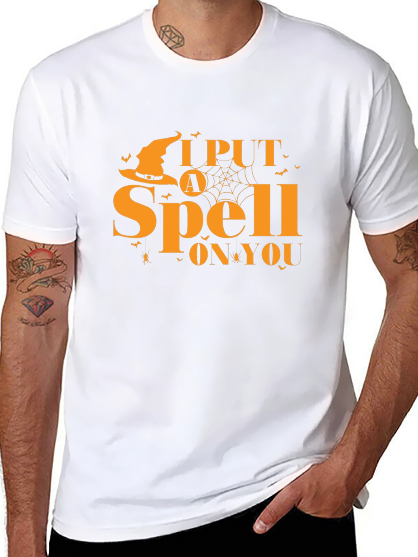 Halloween Spell T-Shirt - Witch Hat