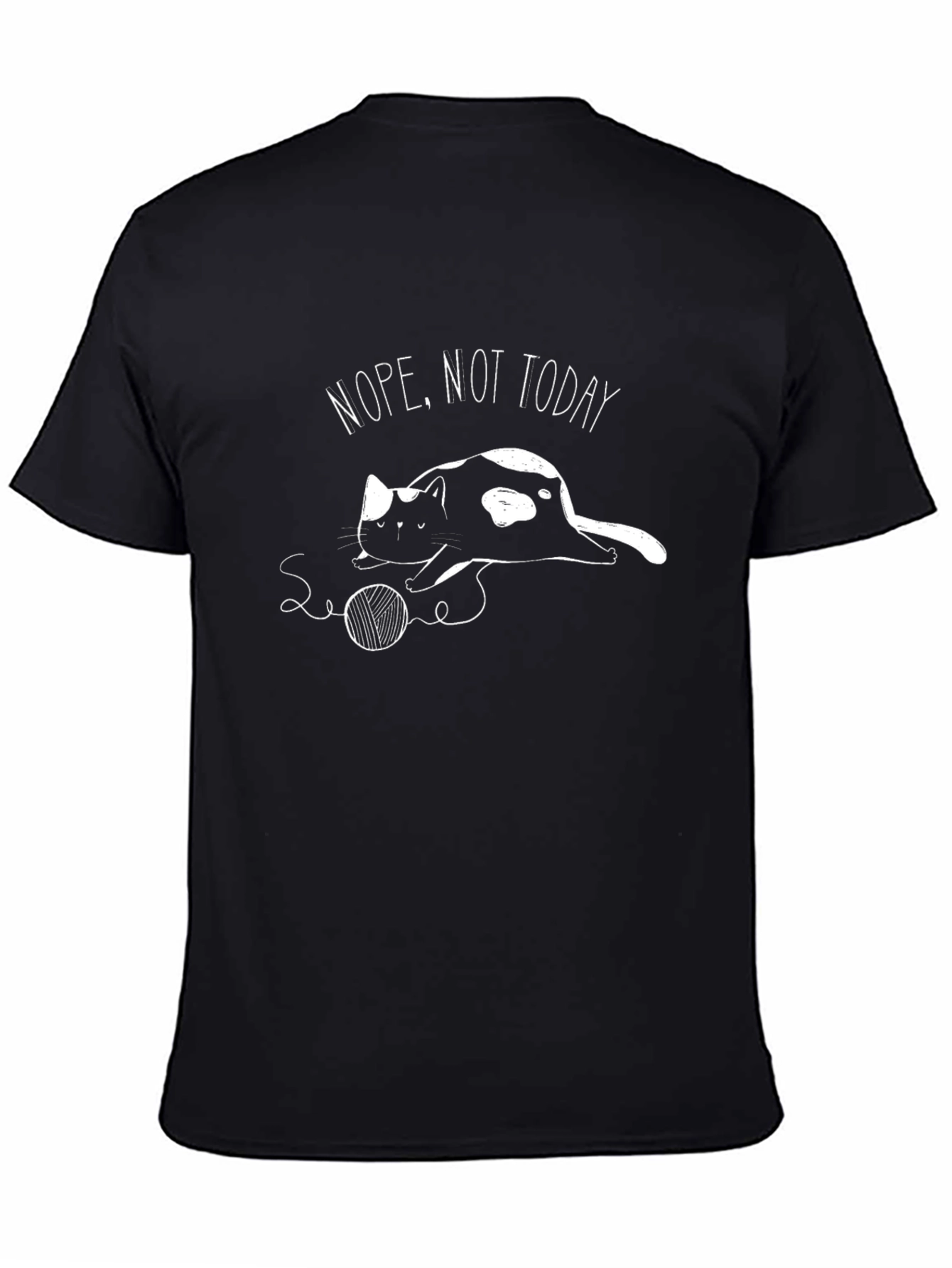 Nope Not Today Cat T-Shirt
