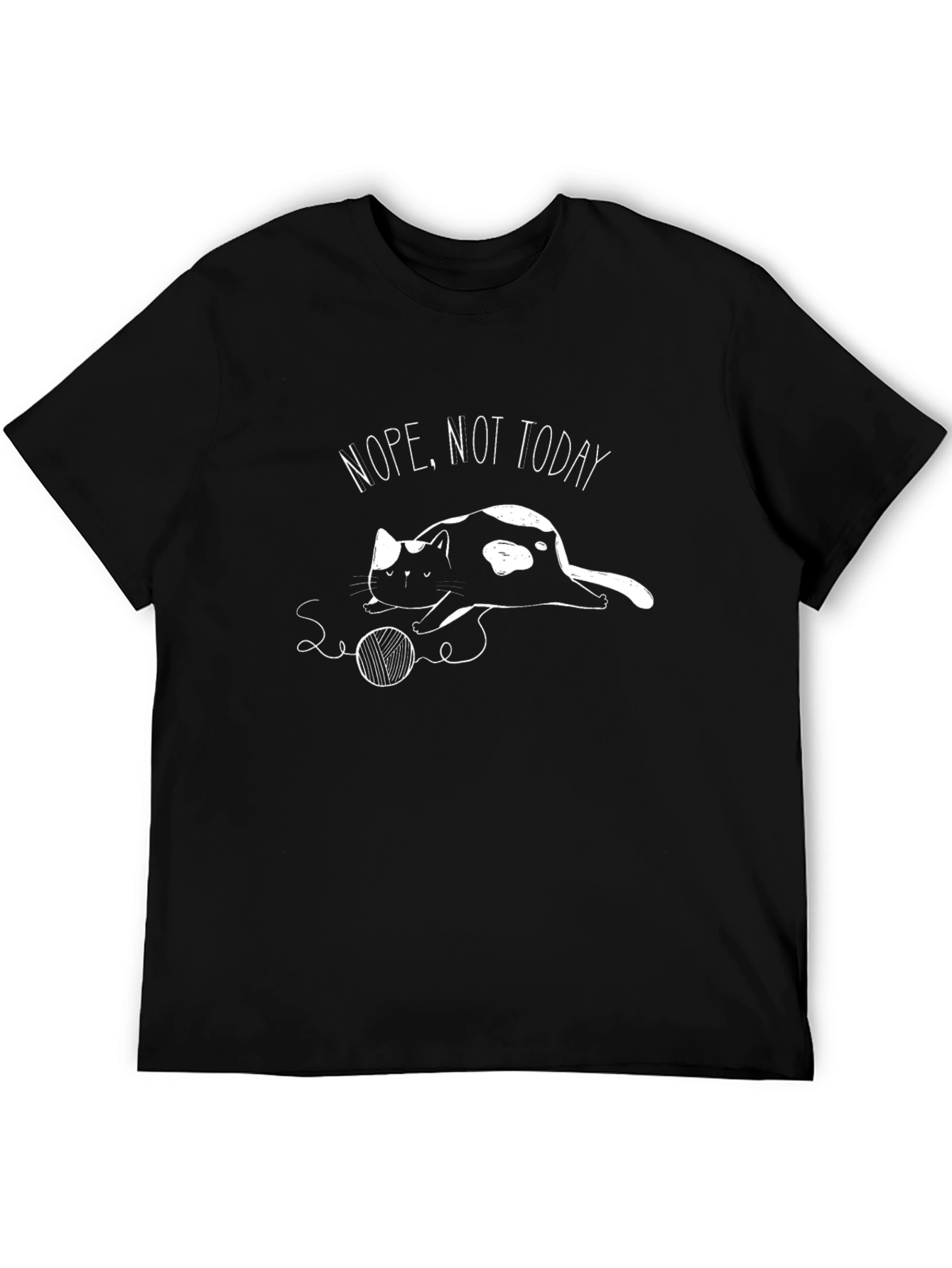Nope Not Today Cat T-Shirt