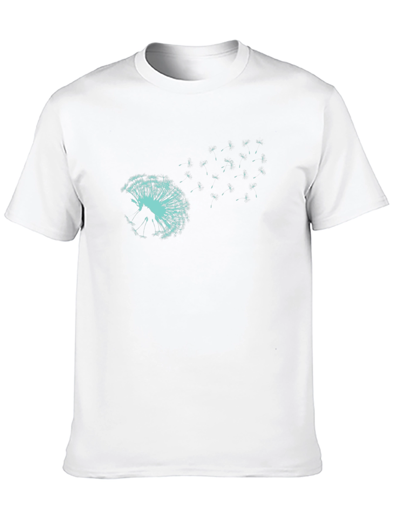 Dandelion Wish Black T-Shirt