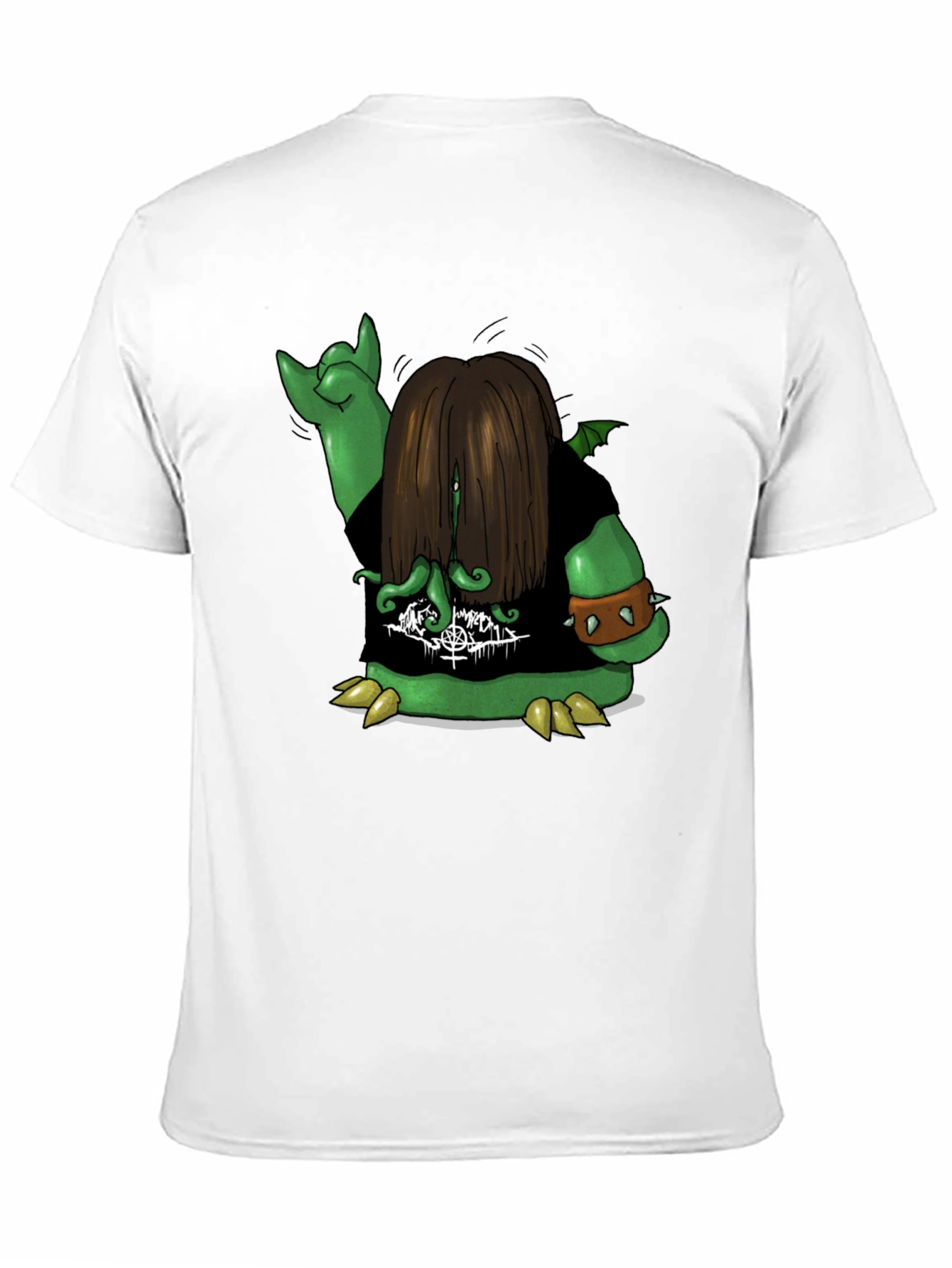 Metal Monster Graphic Tee - Black