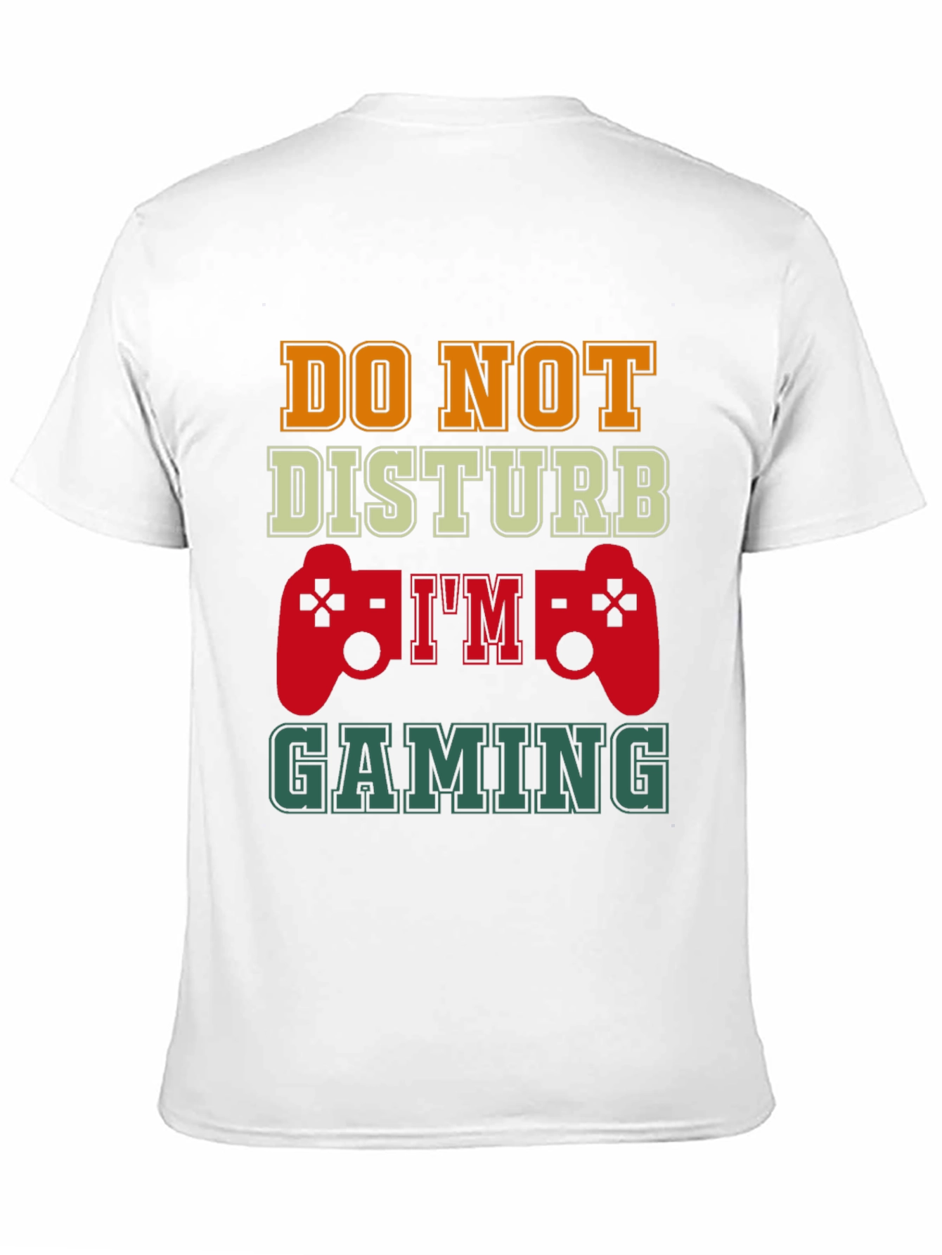 Gamer T-Shirt - Do Not Disturb Im Gaming