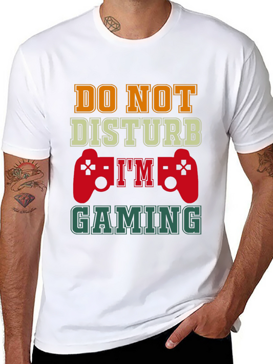 Gamer T-Shirt - Do Not Disturb Im Gaming