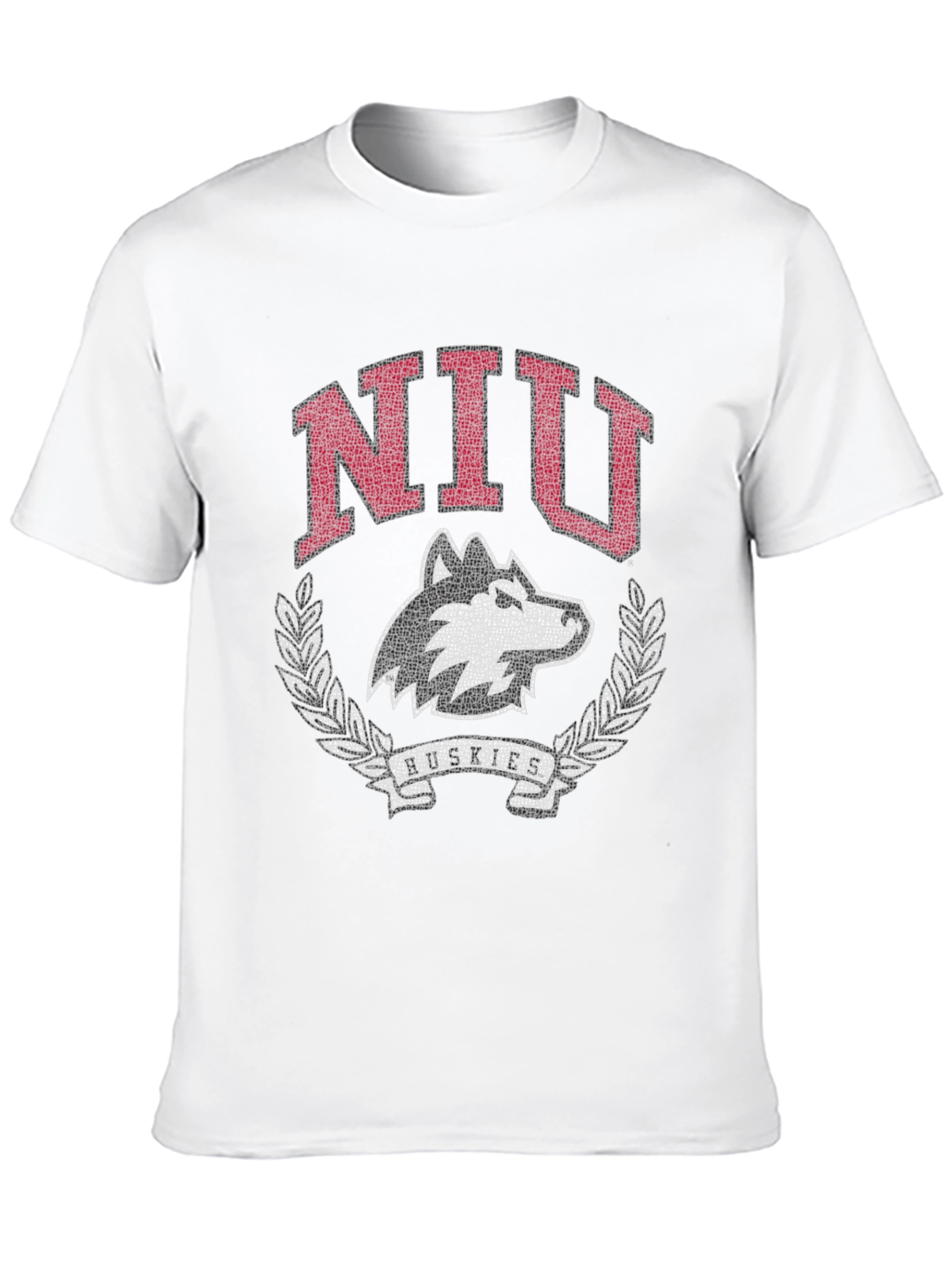 NIU Huskies T-Shirt - Black Cotton Graphic Tee
