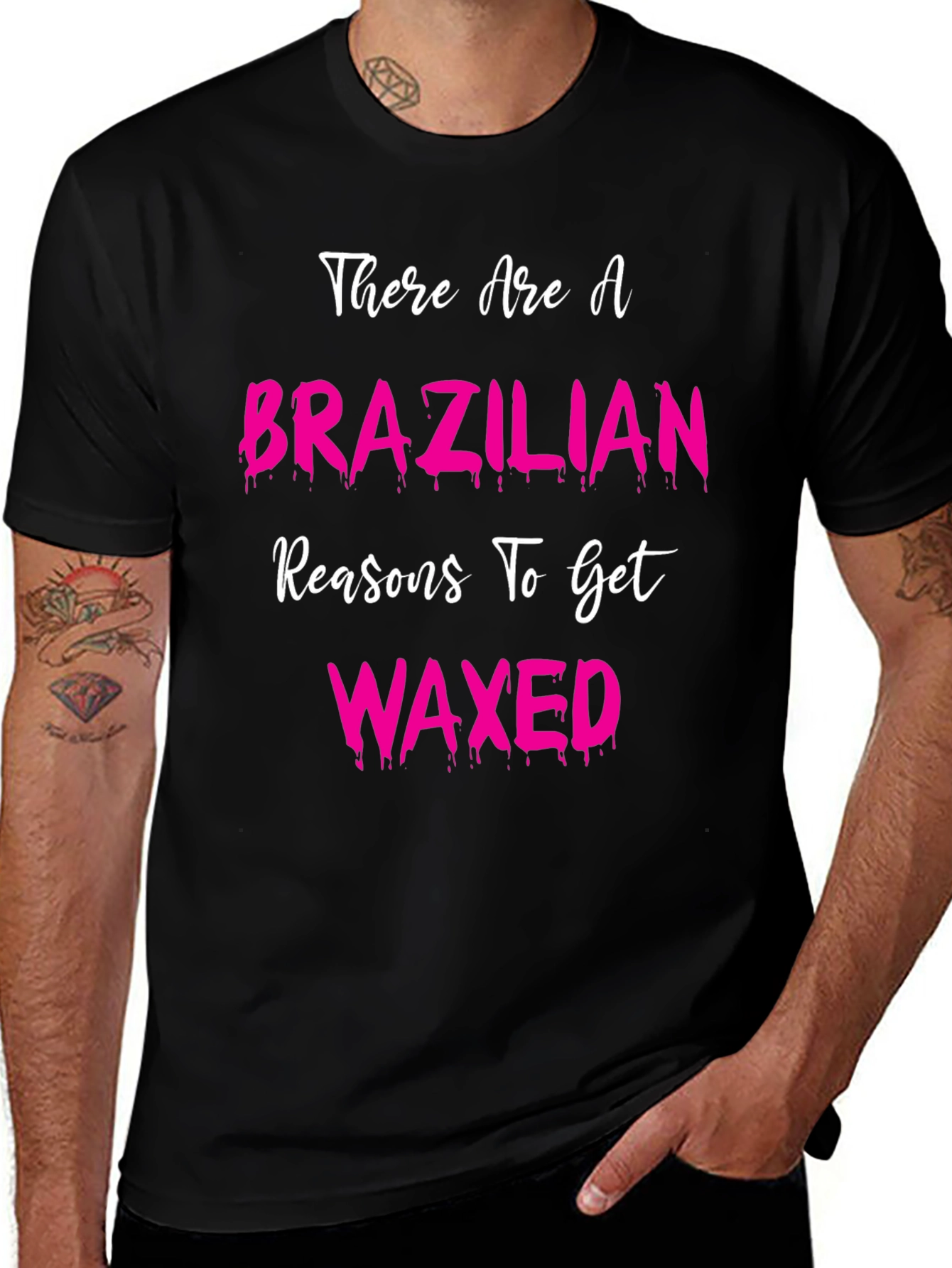 Brazilian Wax T-Shirt - Funny Spa Day Tee