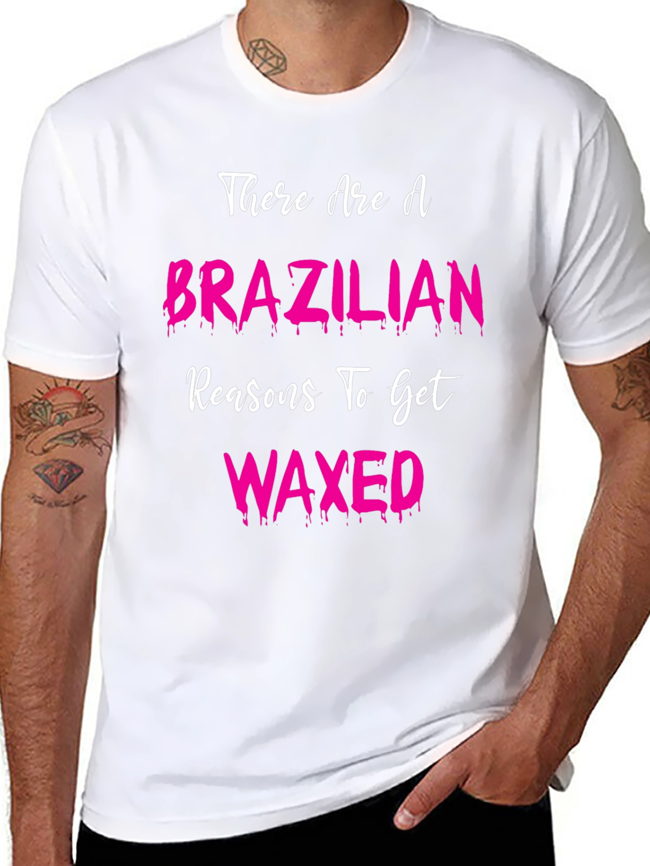 Brazilian Wax T-Shirt - Funny Spa Day Tee