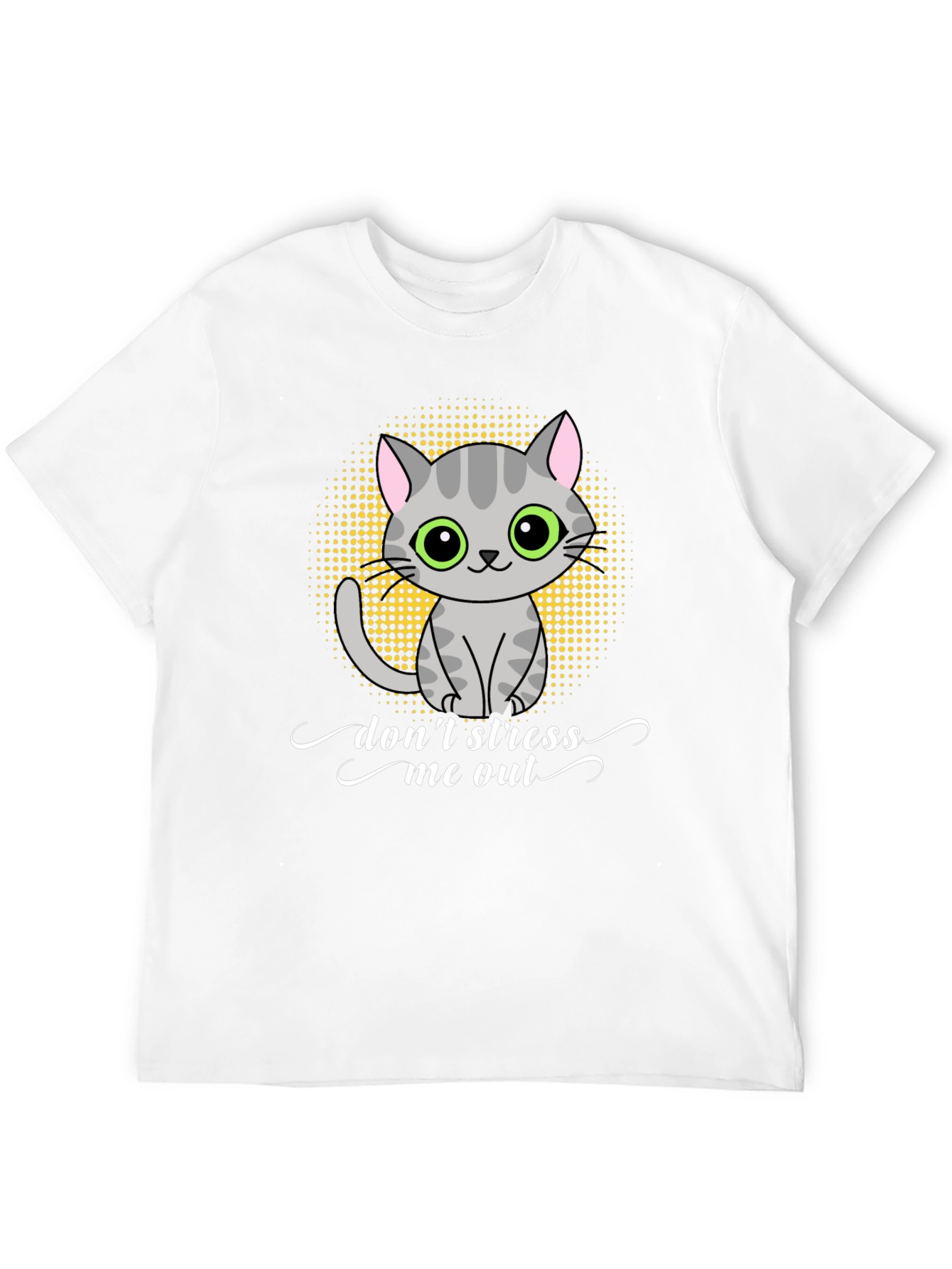 Dont Stress Me Out Cat Graphic T-Shirt