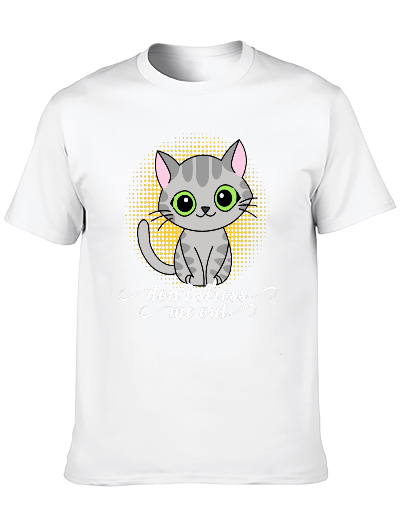 Dont Stress Me Out Cat Graphic T-Shirt