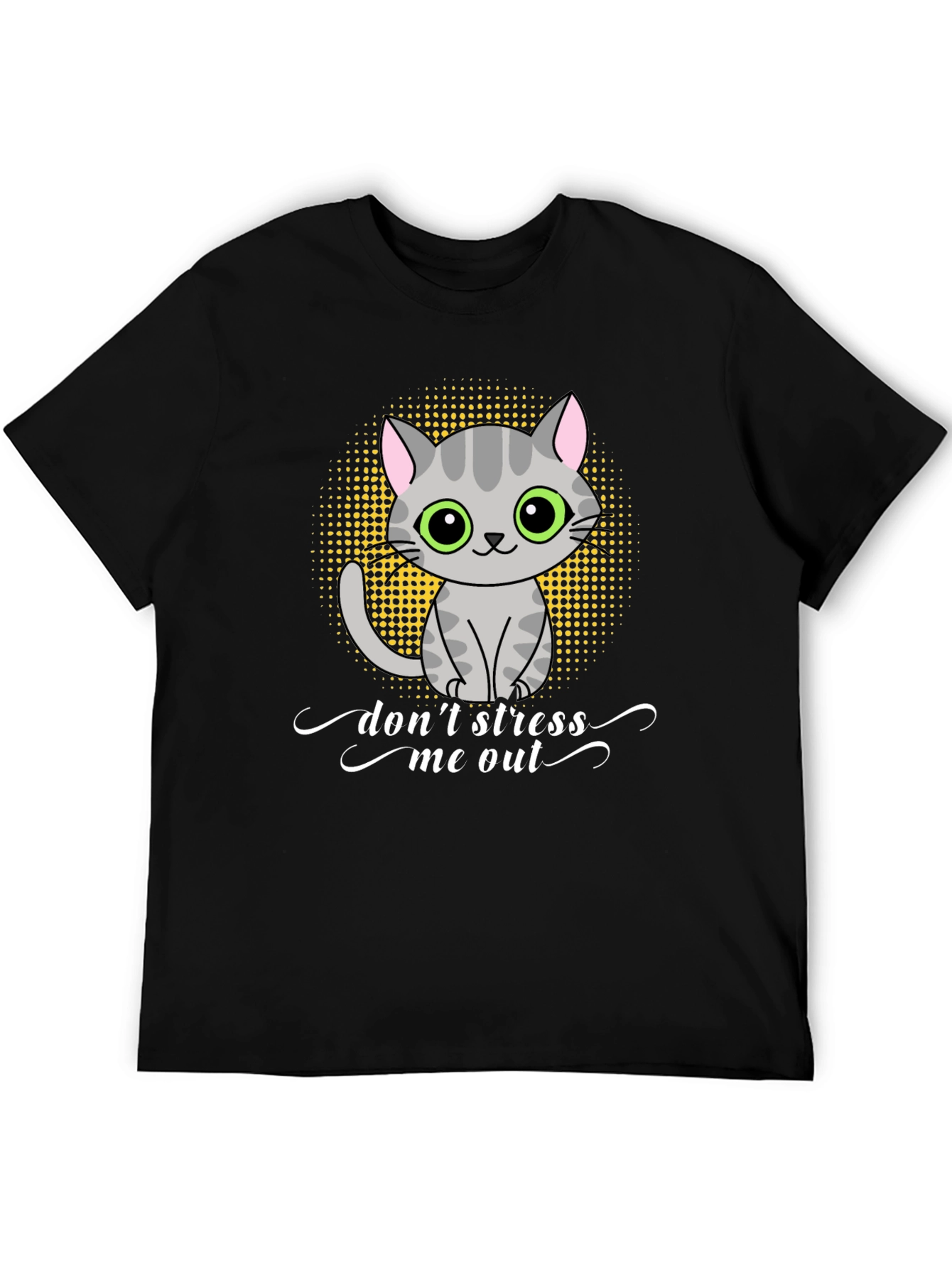 Dont Stress Me Out Cat Graphic T-Shirt