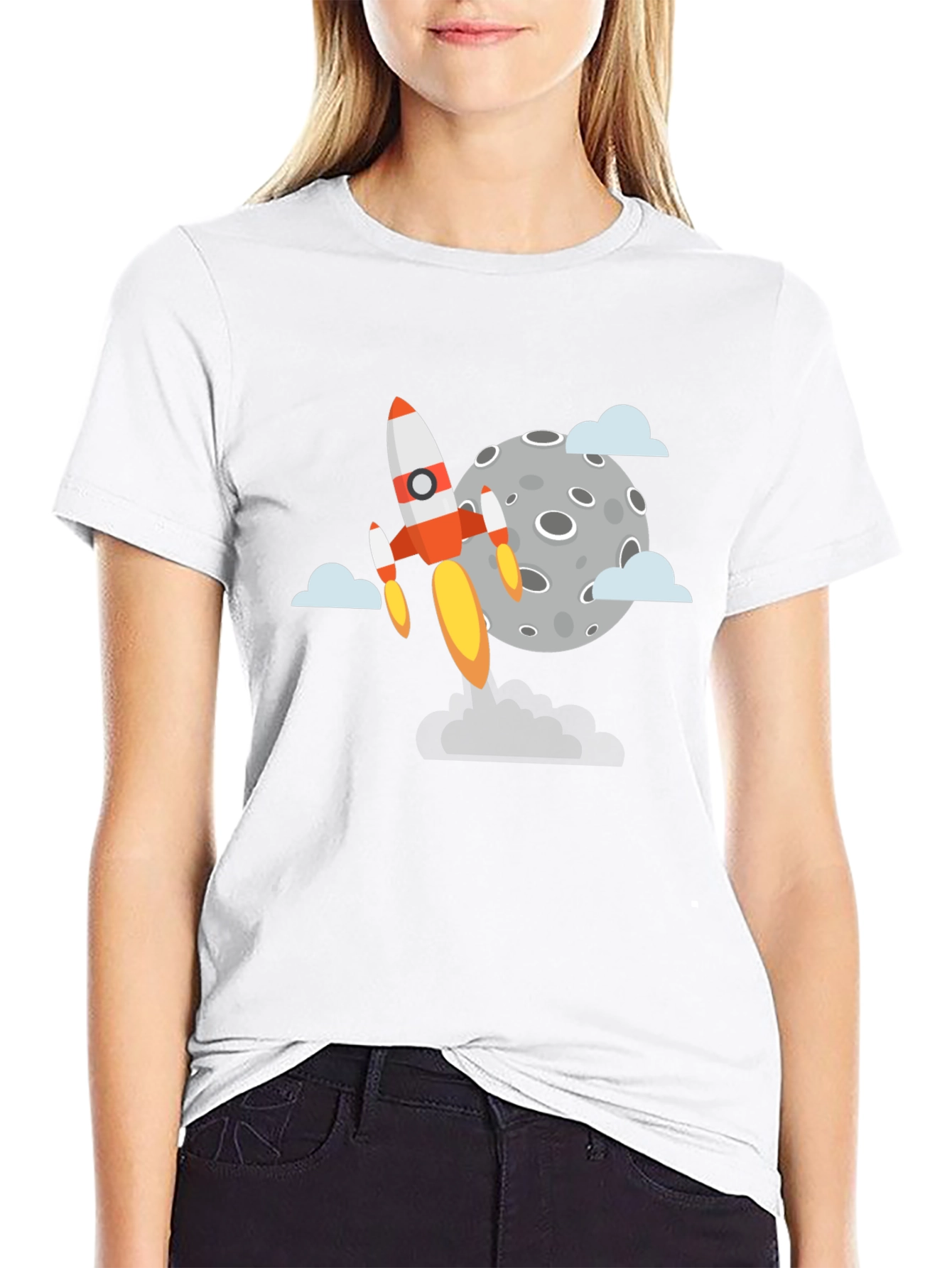 Rocket Launch T-Shirt - Space Adventure Tee