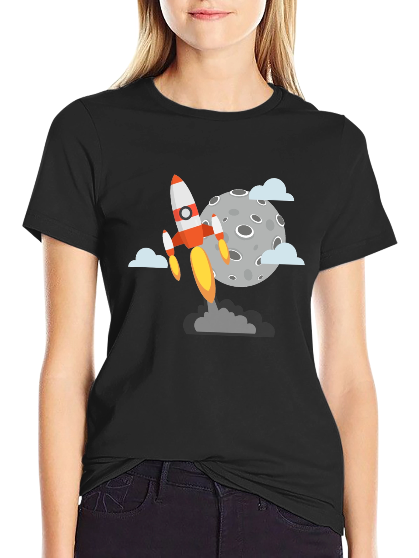 Rocket Launch T-Shirt - Space Adventure Tee