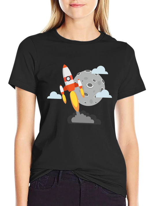Rocket Launch T-Shirt - Space Adventure Tee