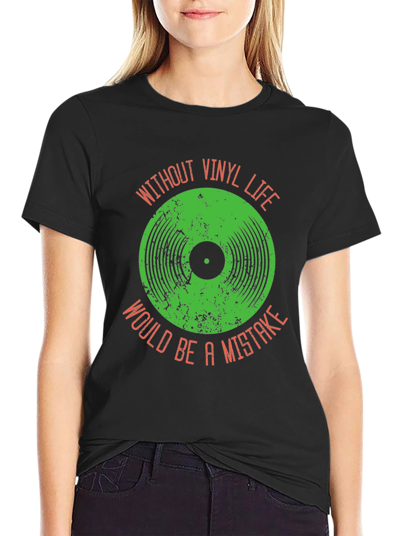 Vinyl Life T-Shirt - Music Lover Tee
