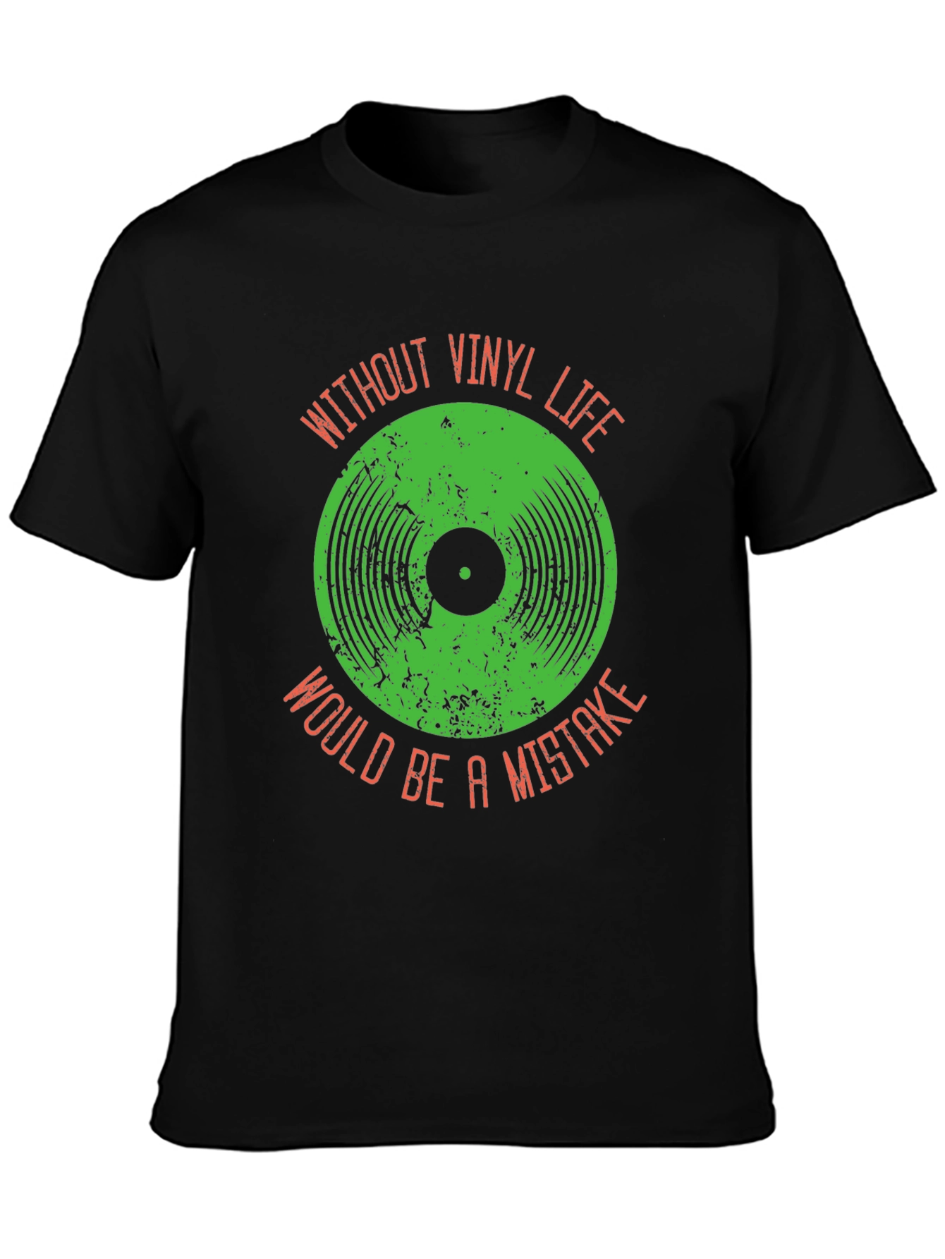 Vinyl Life T-Shirt - Music Lover Tee
