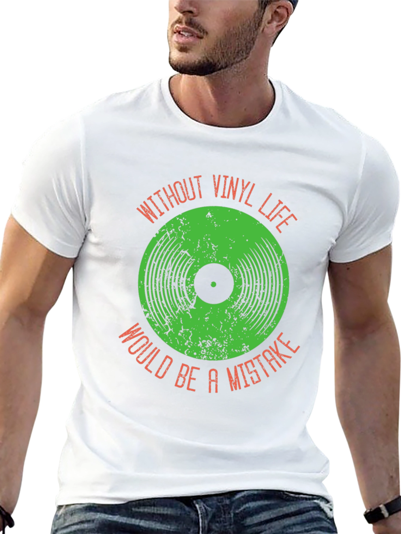 Vinyl Life T-Shirt - Music Lover Tee