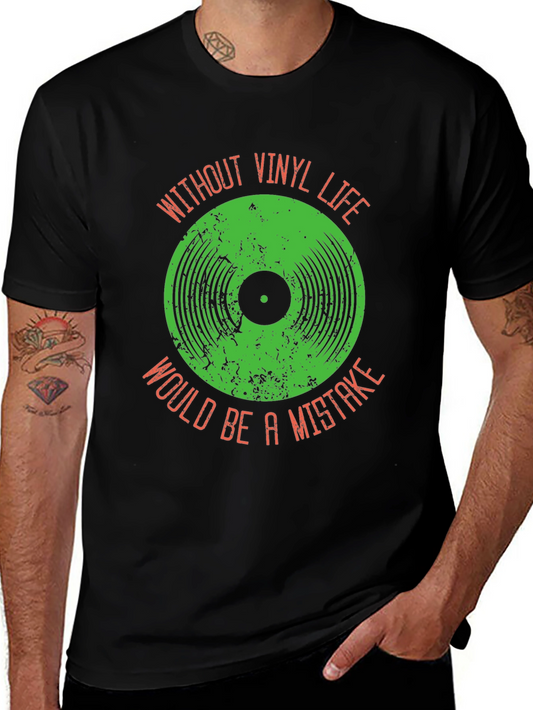 Vinyl Life T-Shirt - Music Lover Tee