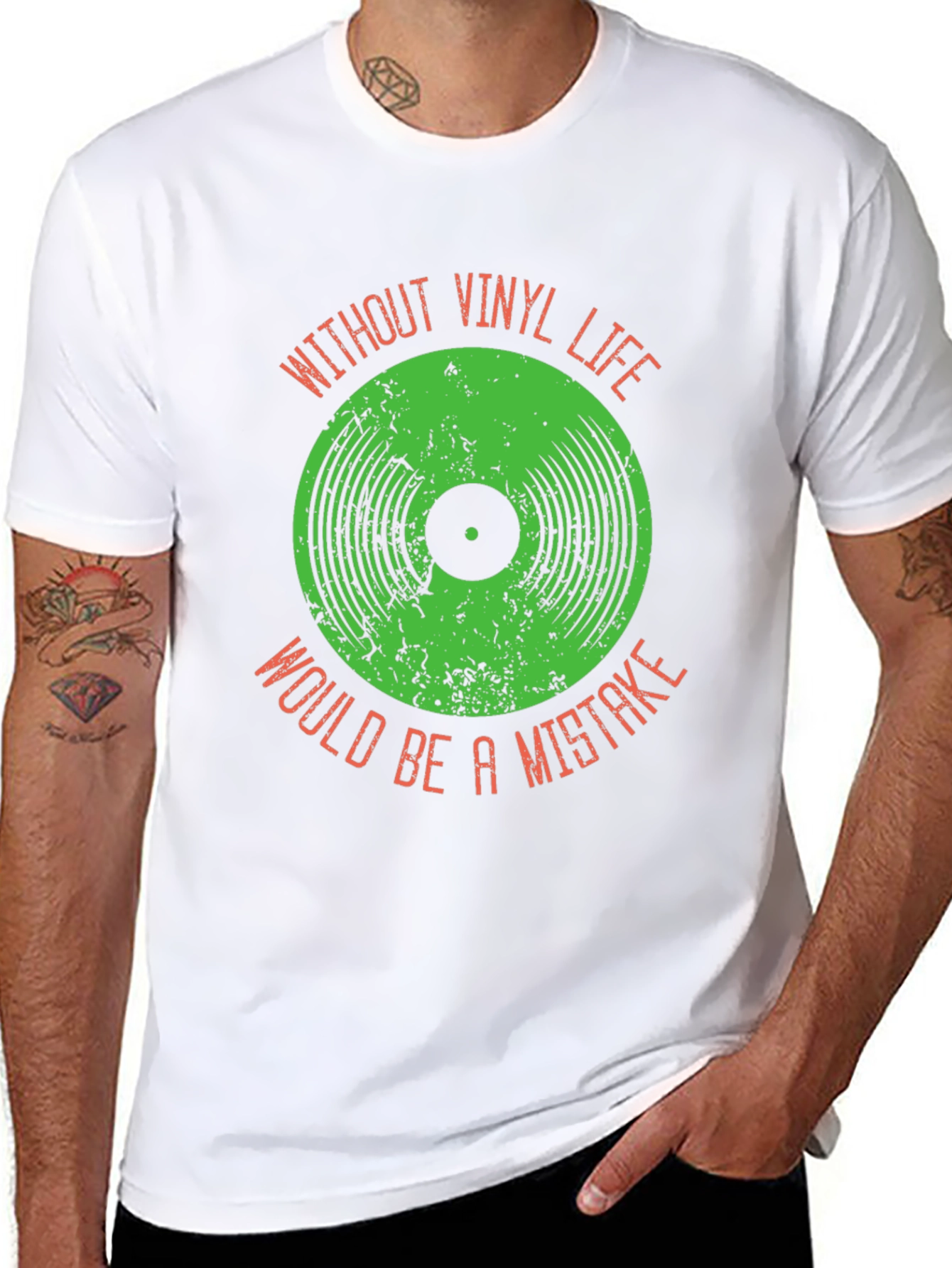 Vinyl Life T-Shirt - Music Lover Tee