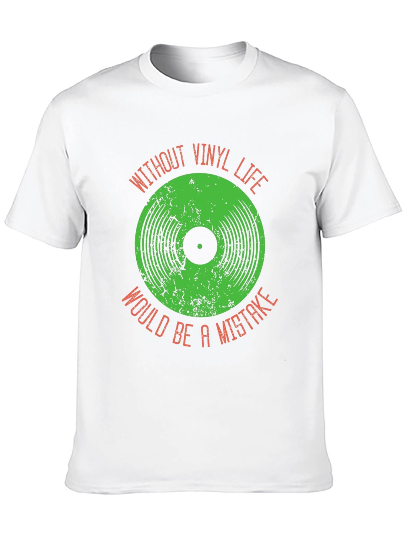 Vinyl Life T-Shirt - Music Lover Tee