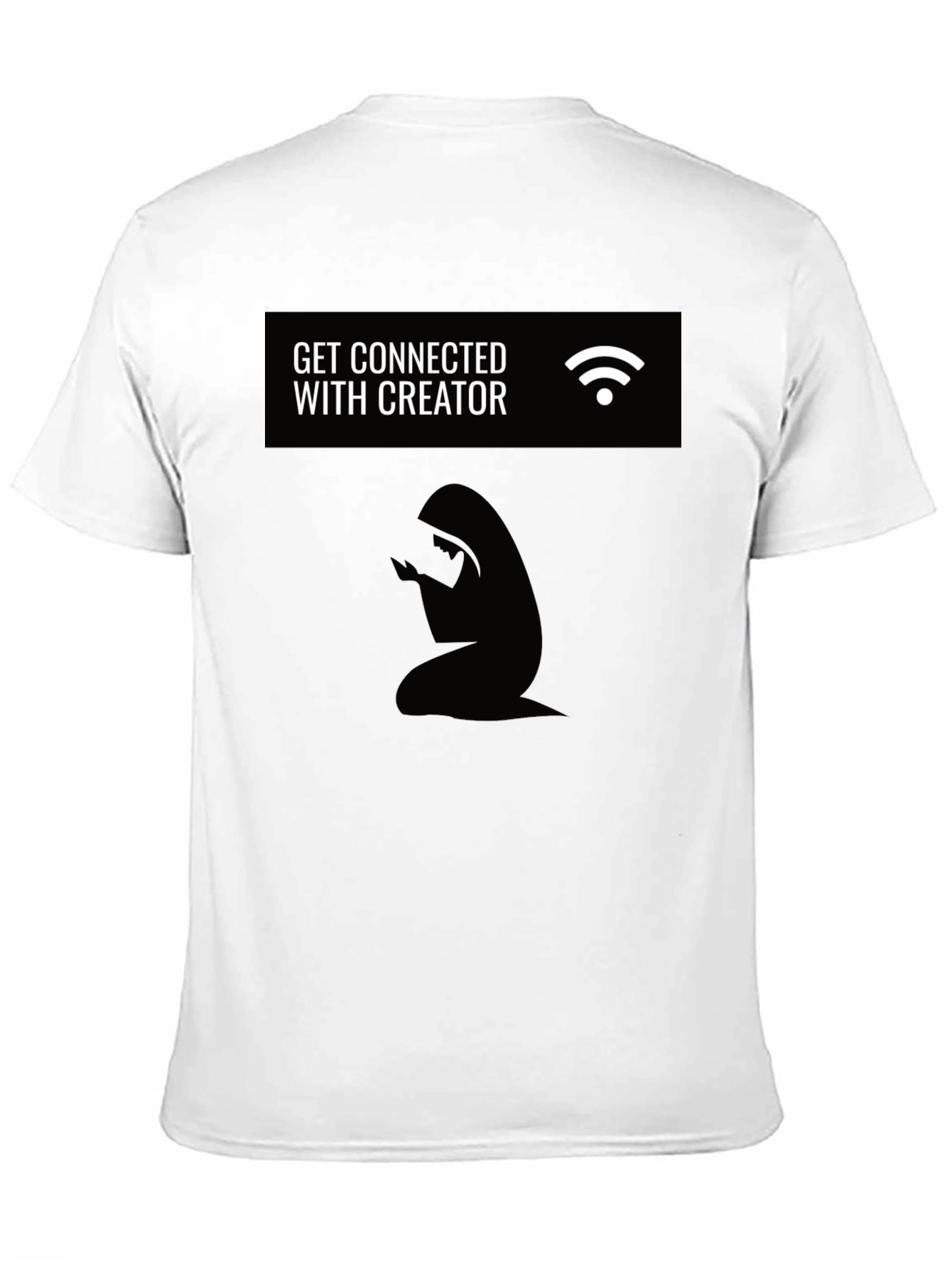 Connect With Creator T-Shirt - Black