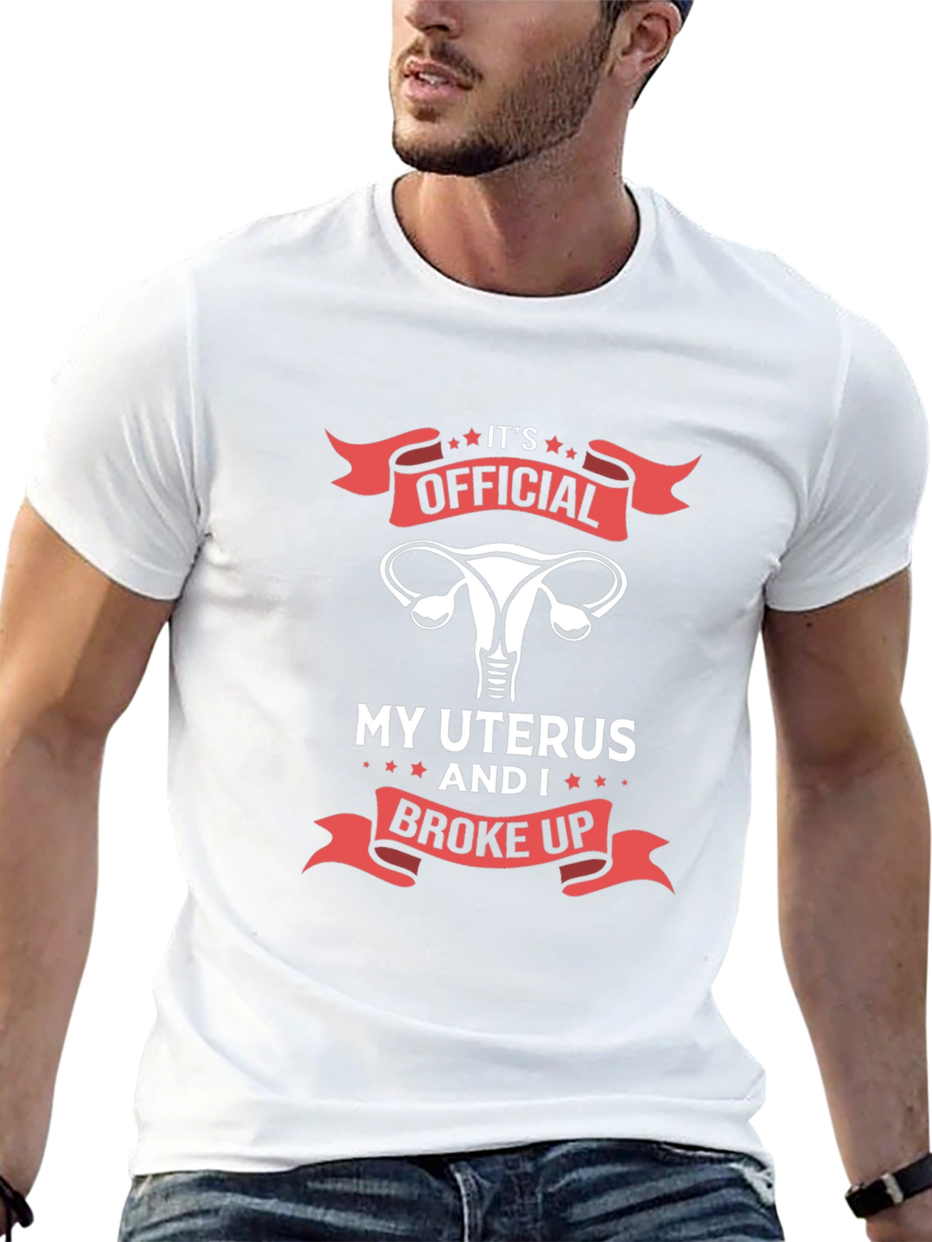 Its Official My Uterus and I Broke Up T-Shirt