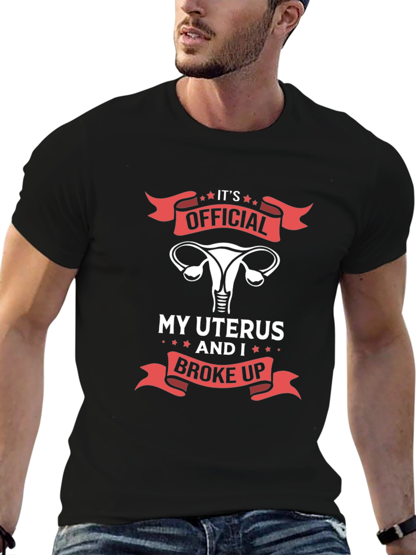 Its Official My Uterus and I Broke Up T-Shirt