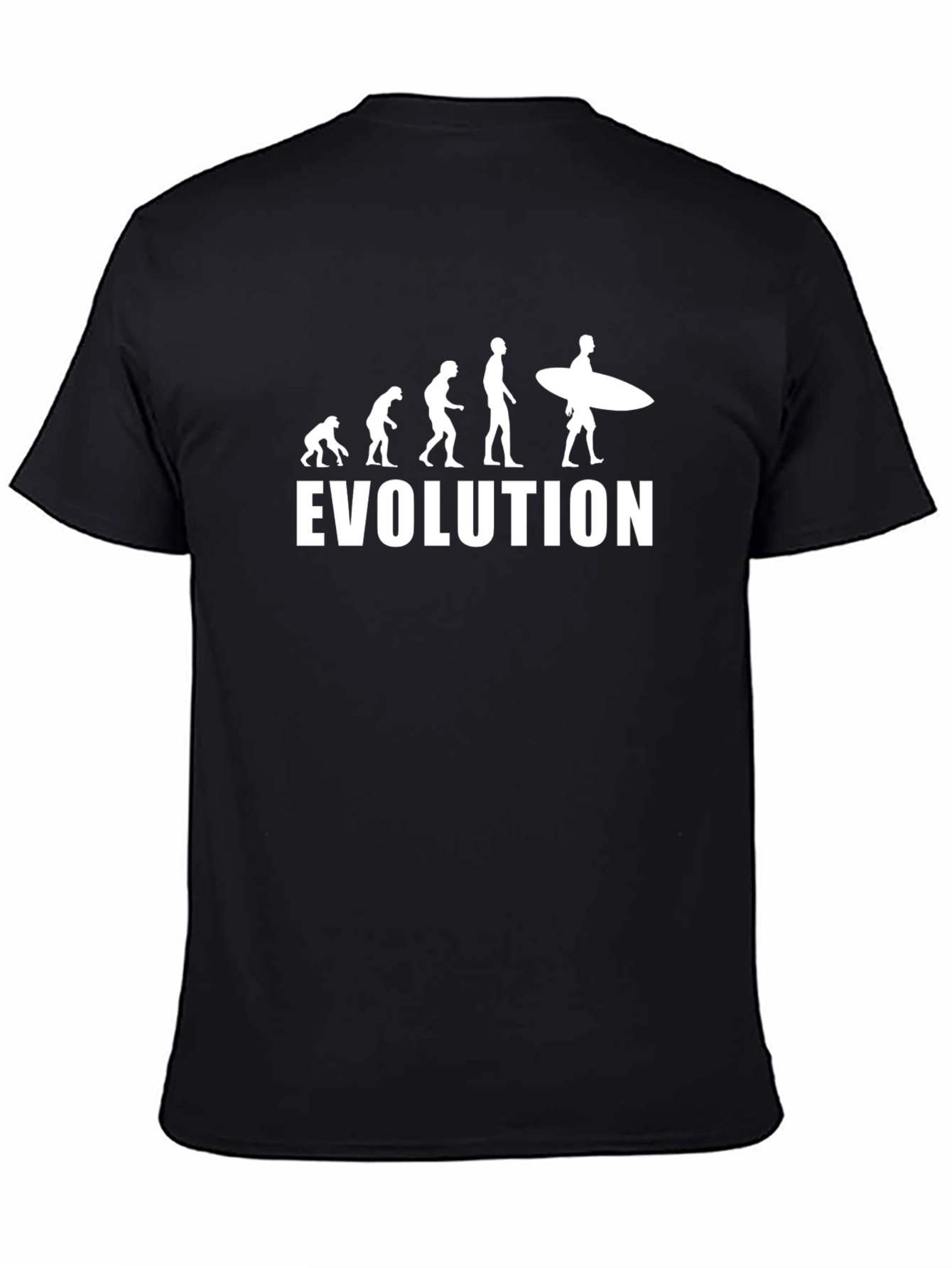 Evolution Surfer T-Shirt - Funny Graphic Tee