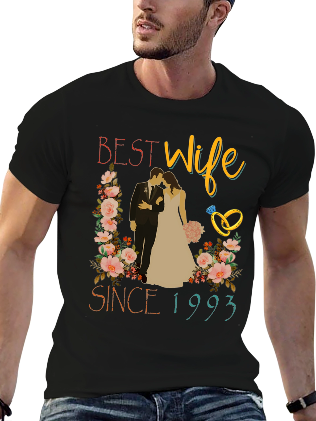 Best Wife Since 1993 Anniversary Tee