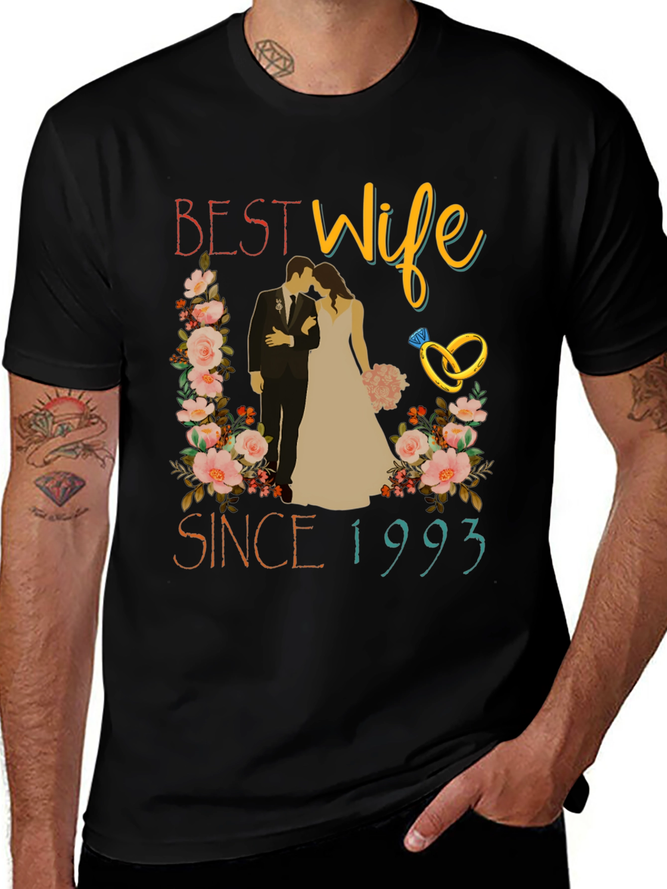Best Wife Since 1993 Anniversary Tee