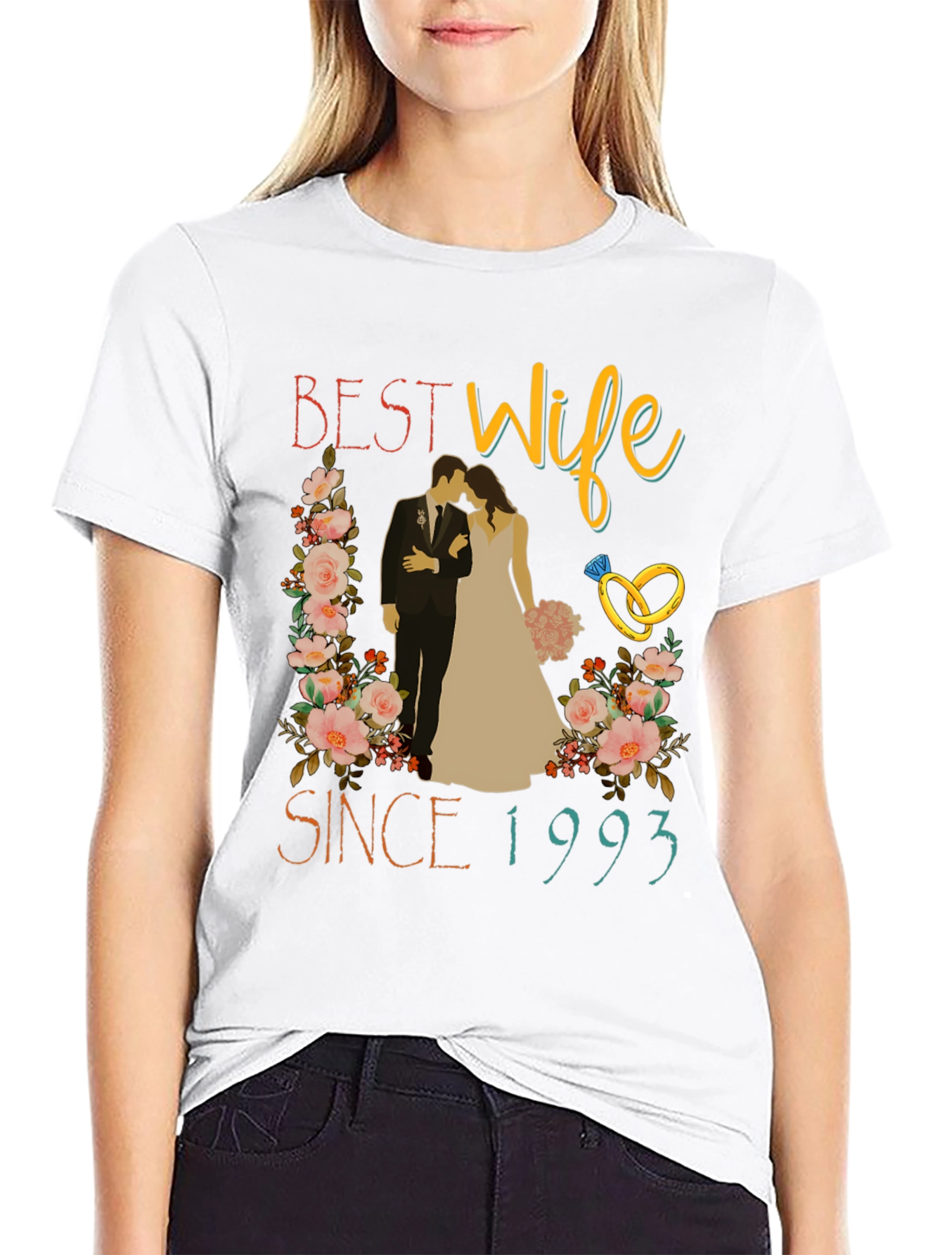 Best Wife Since 1993 Anniversary Tee