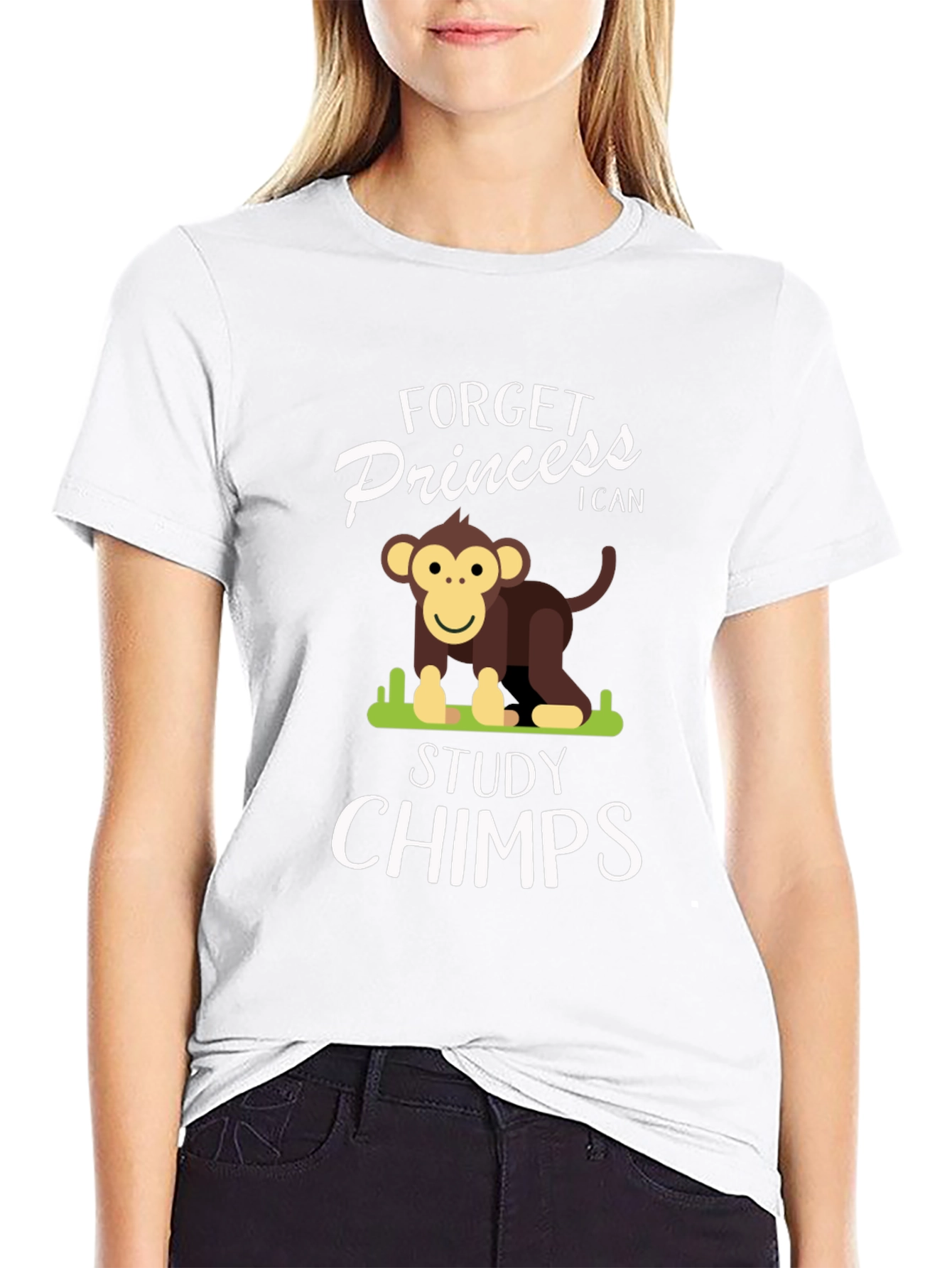Forget Princess I Can Study Chimps T-Shirt