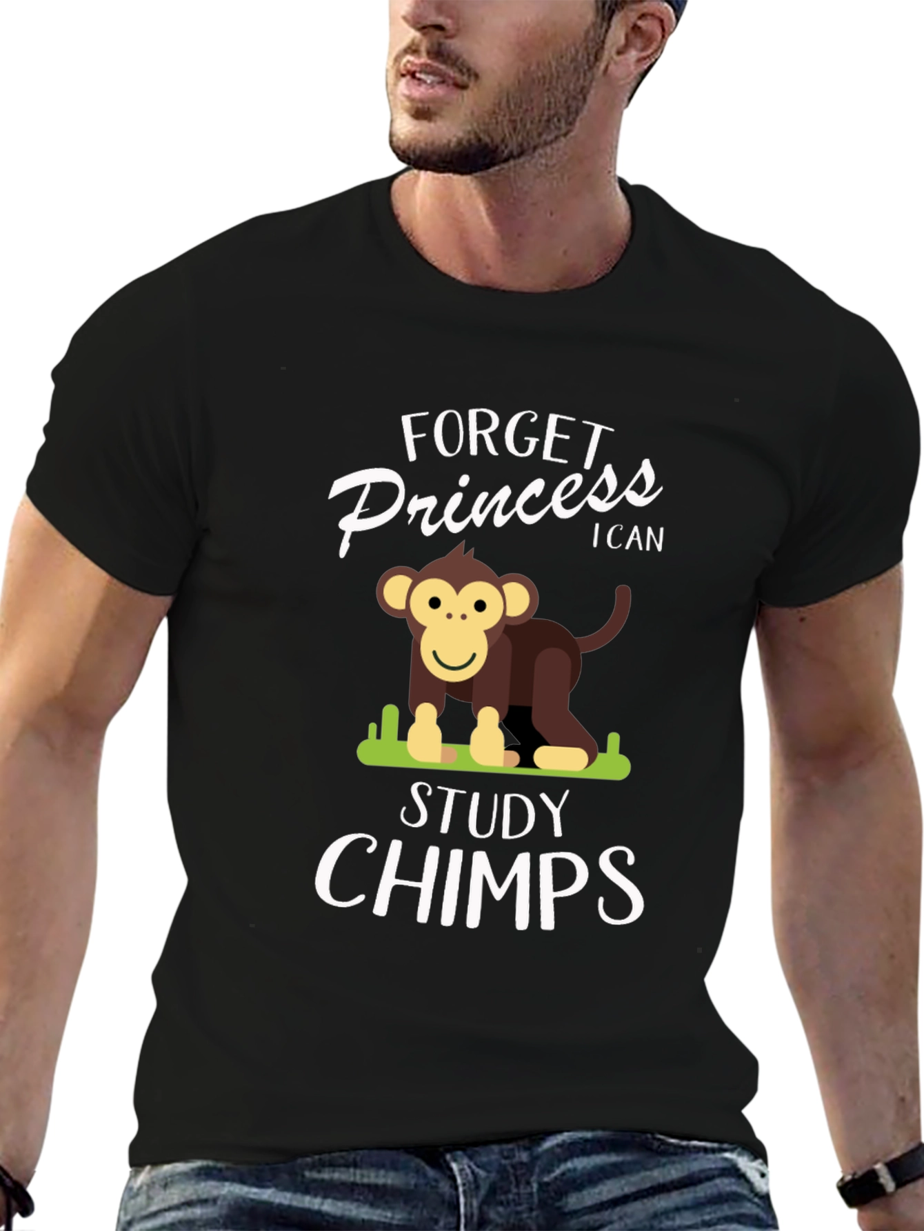 Forget Princess I Can Study Chimps T-Shirt