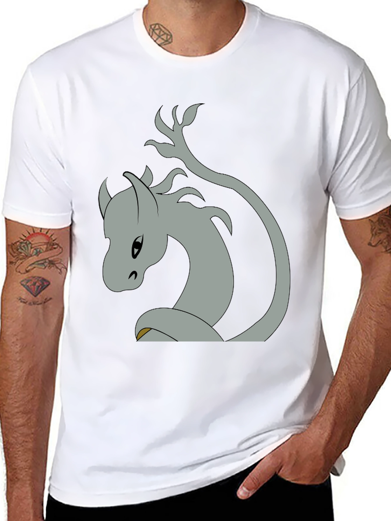 Dragon-Type Cartoon Tee