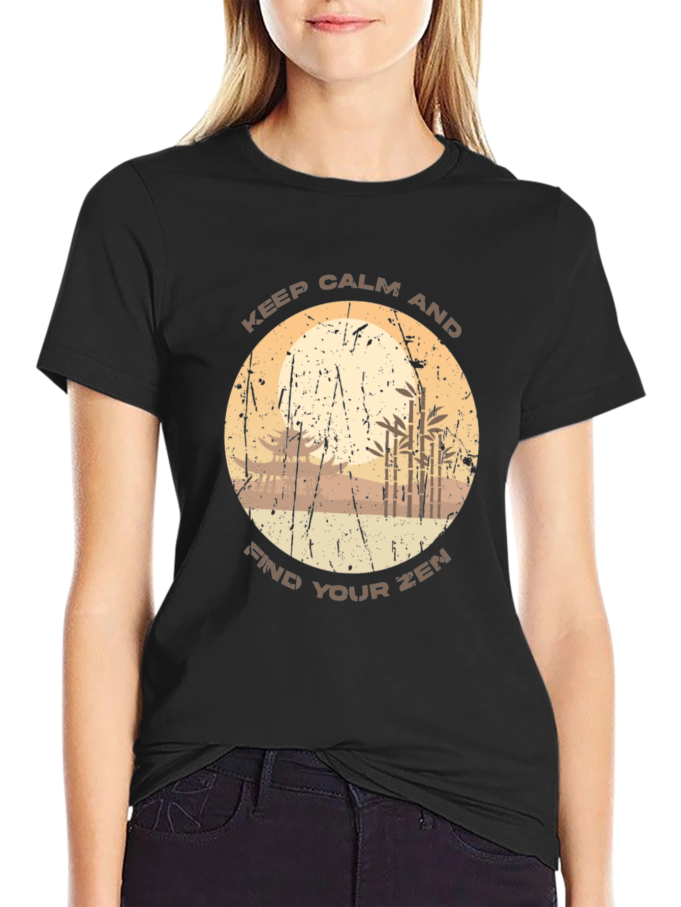 Keep Calm & Find Your Zen Graphic Tee