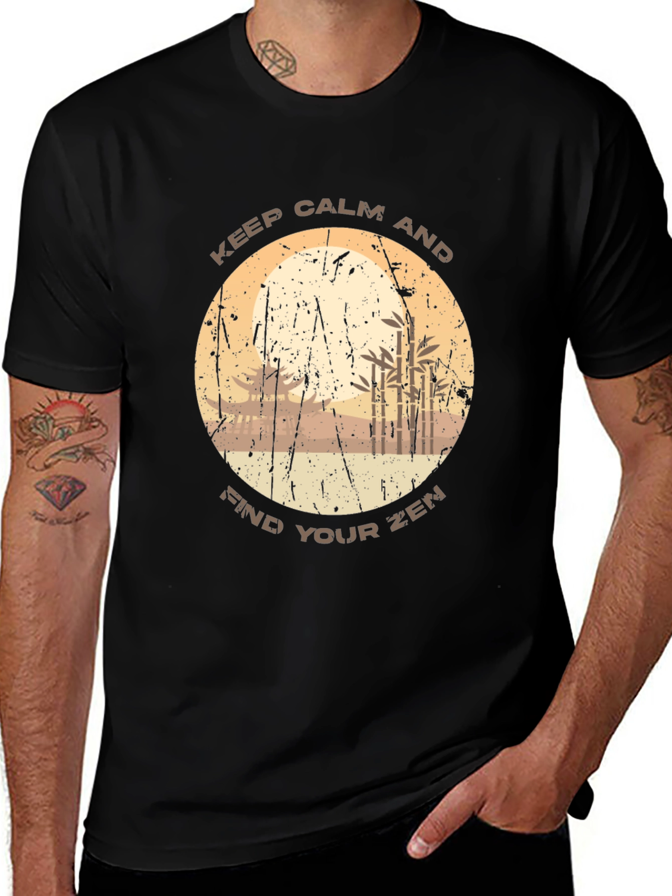 Keep Calm & Find Your Zen Graphic Tee