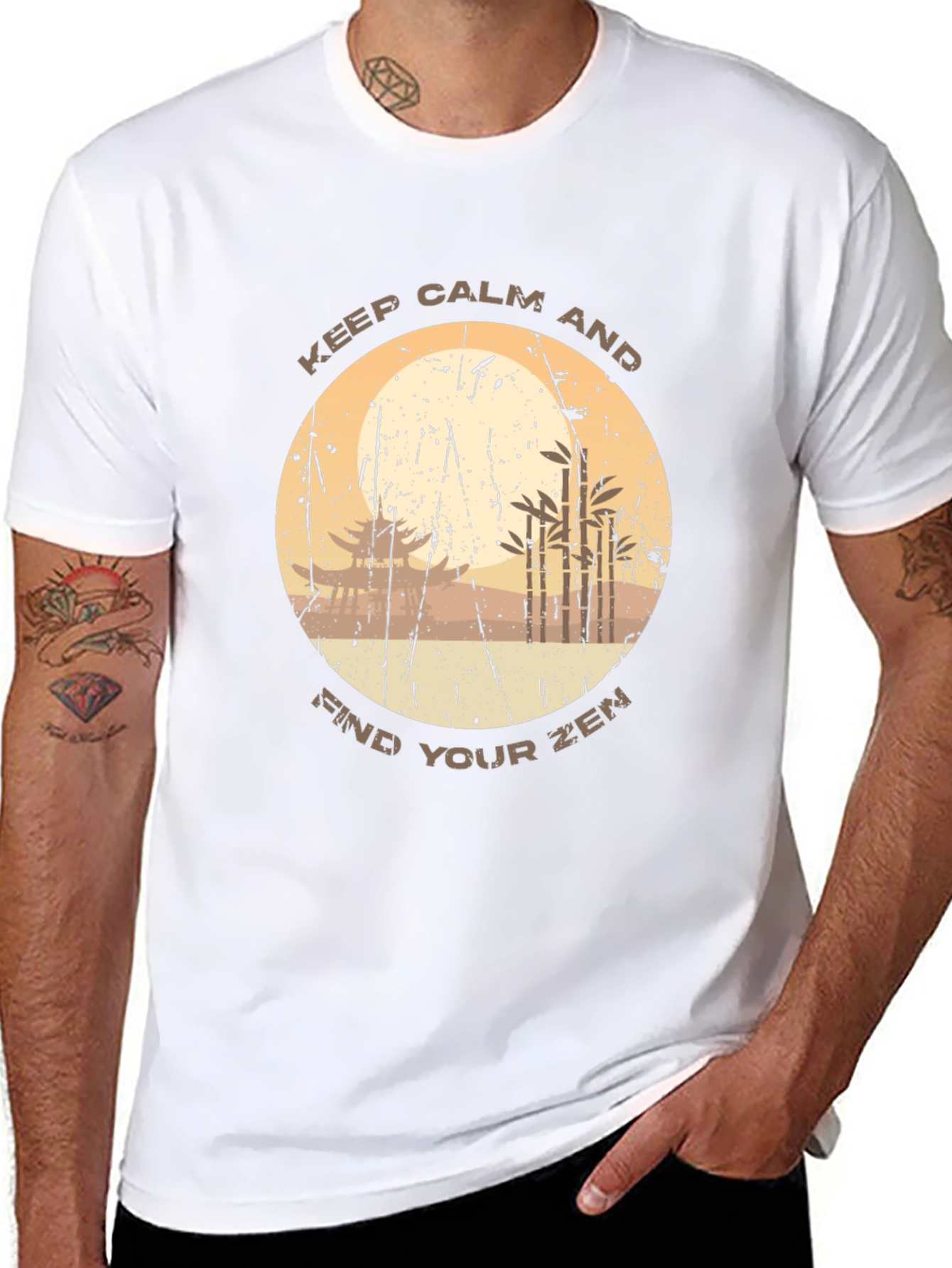 Keep Calm & Find Your Zen Graphic Tee