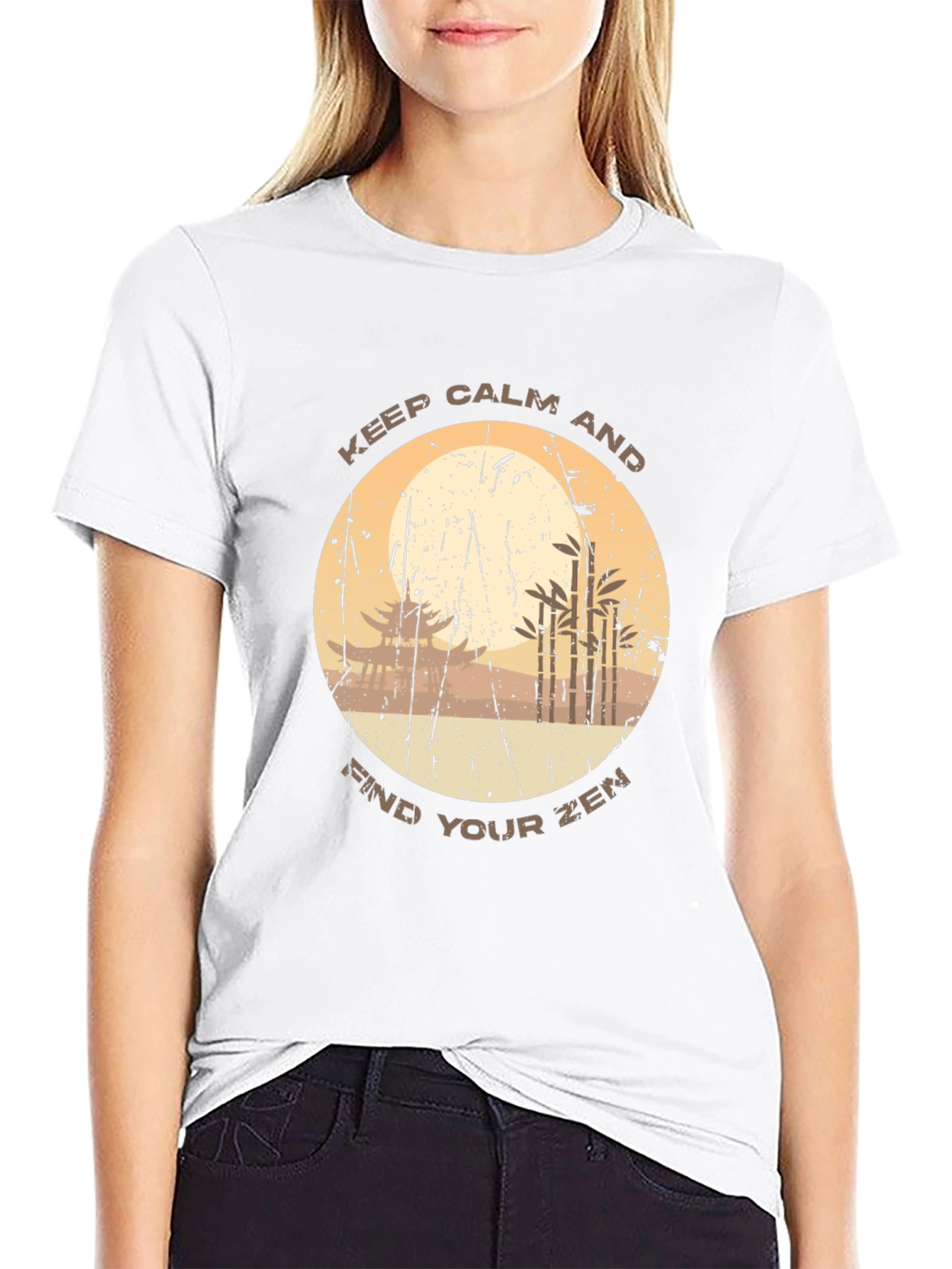 Keep Calm & Find Your Zen Graphic Tee